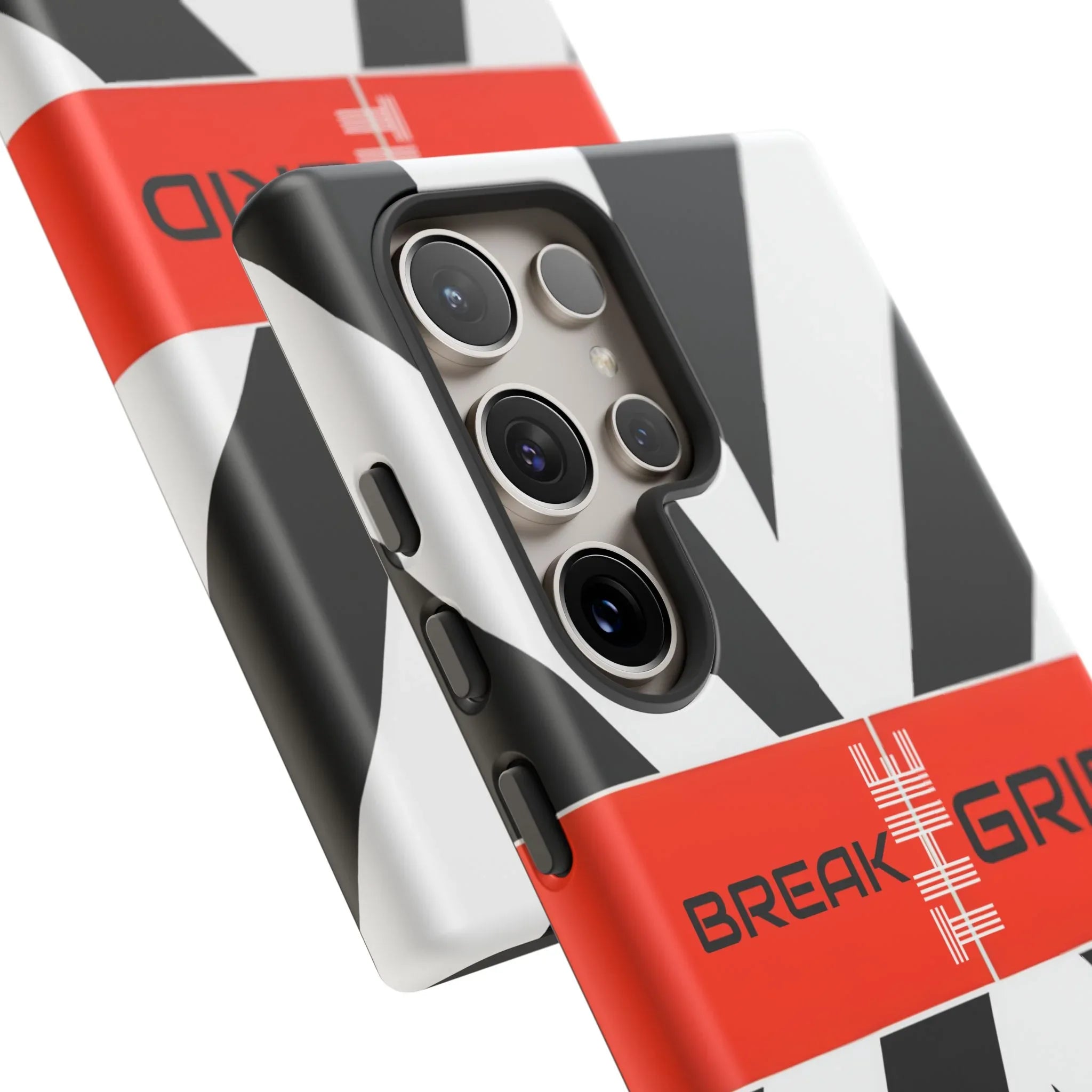 Break The Grid Phone Case for iPhone 11–16 and Galaxy S20–S25 - KARARMDESIGN