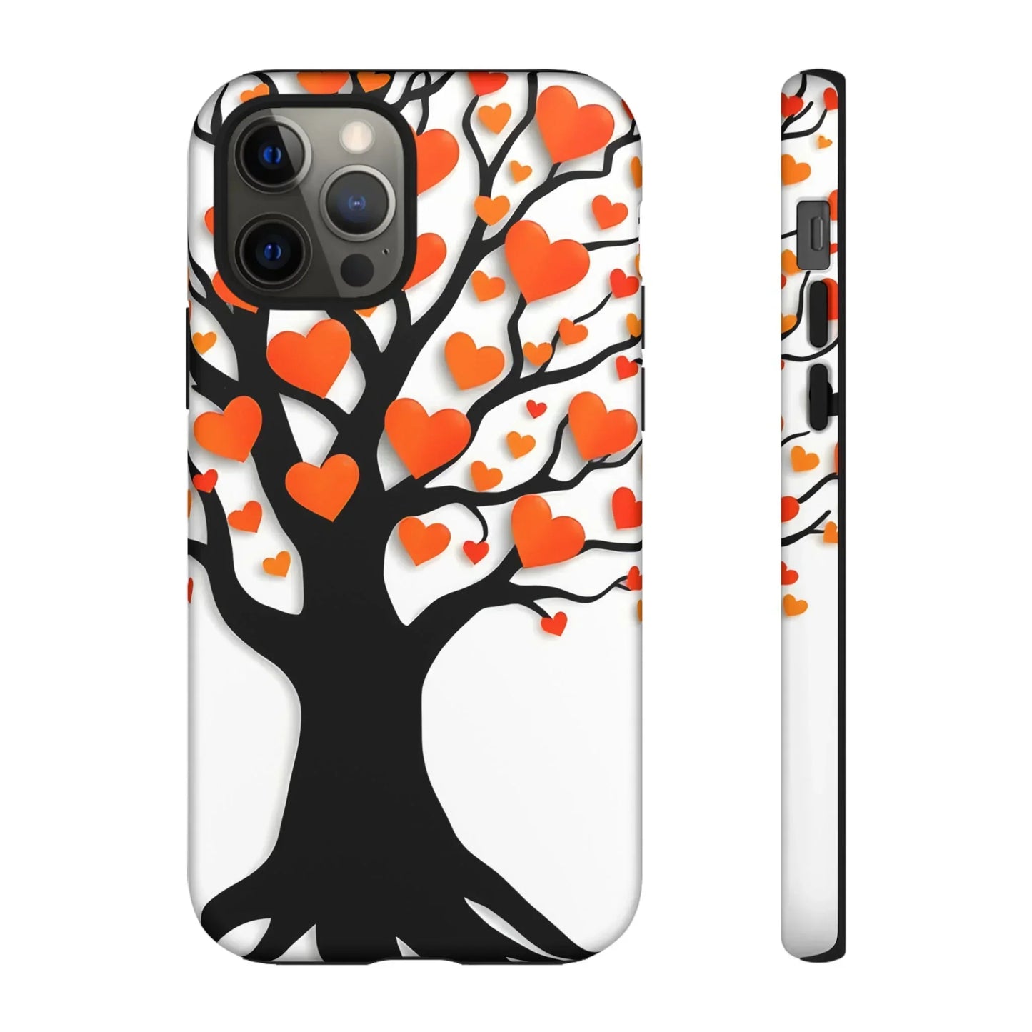 Heart Design Phone Case for iPhone 8–16 and Galaxy S10–S25 Models - KarArmDesign