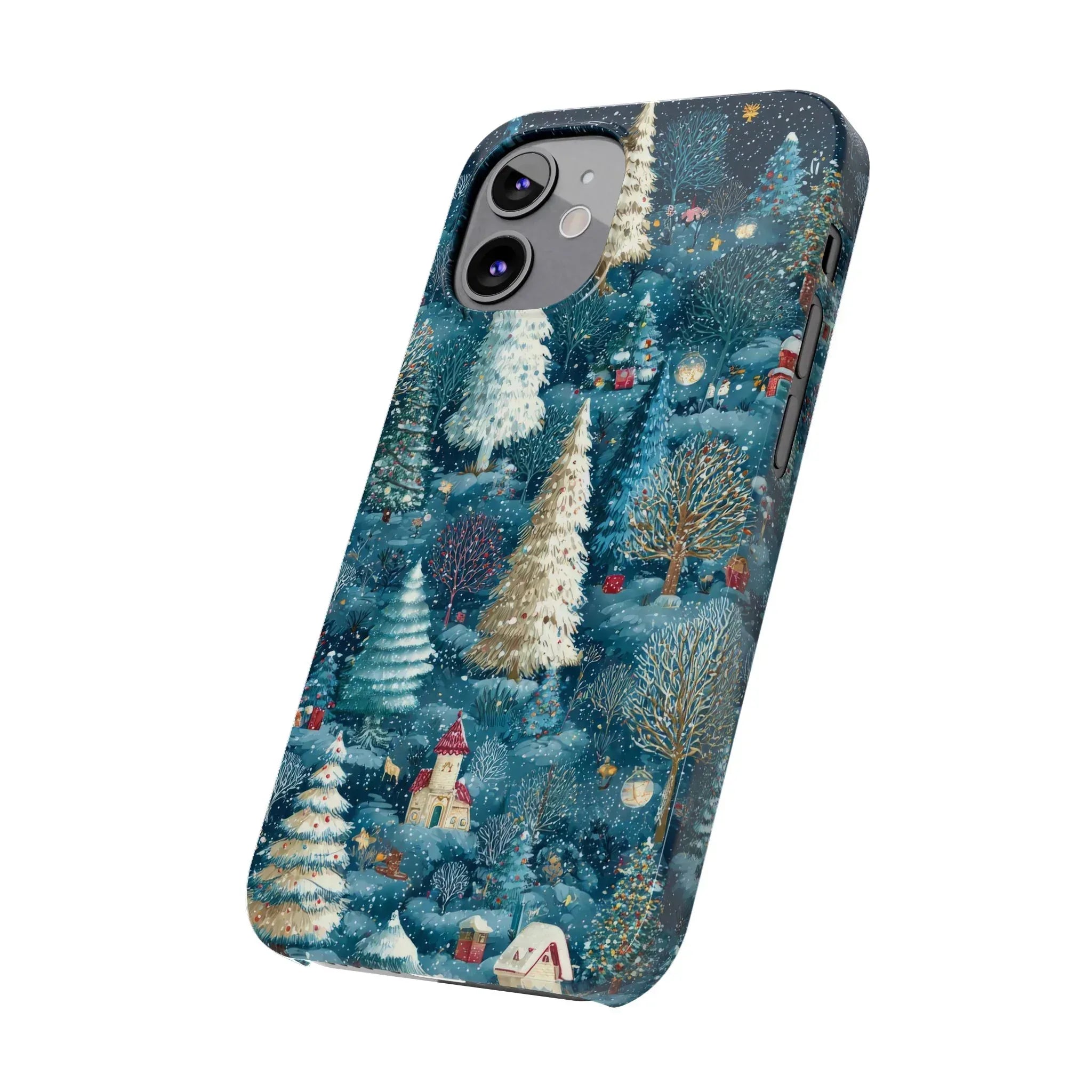 Frosty Forest Phone Case for iPhone 11-17 - KARARMDESIGN