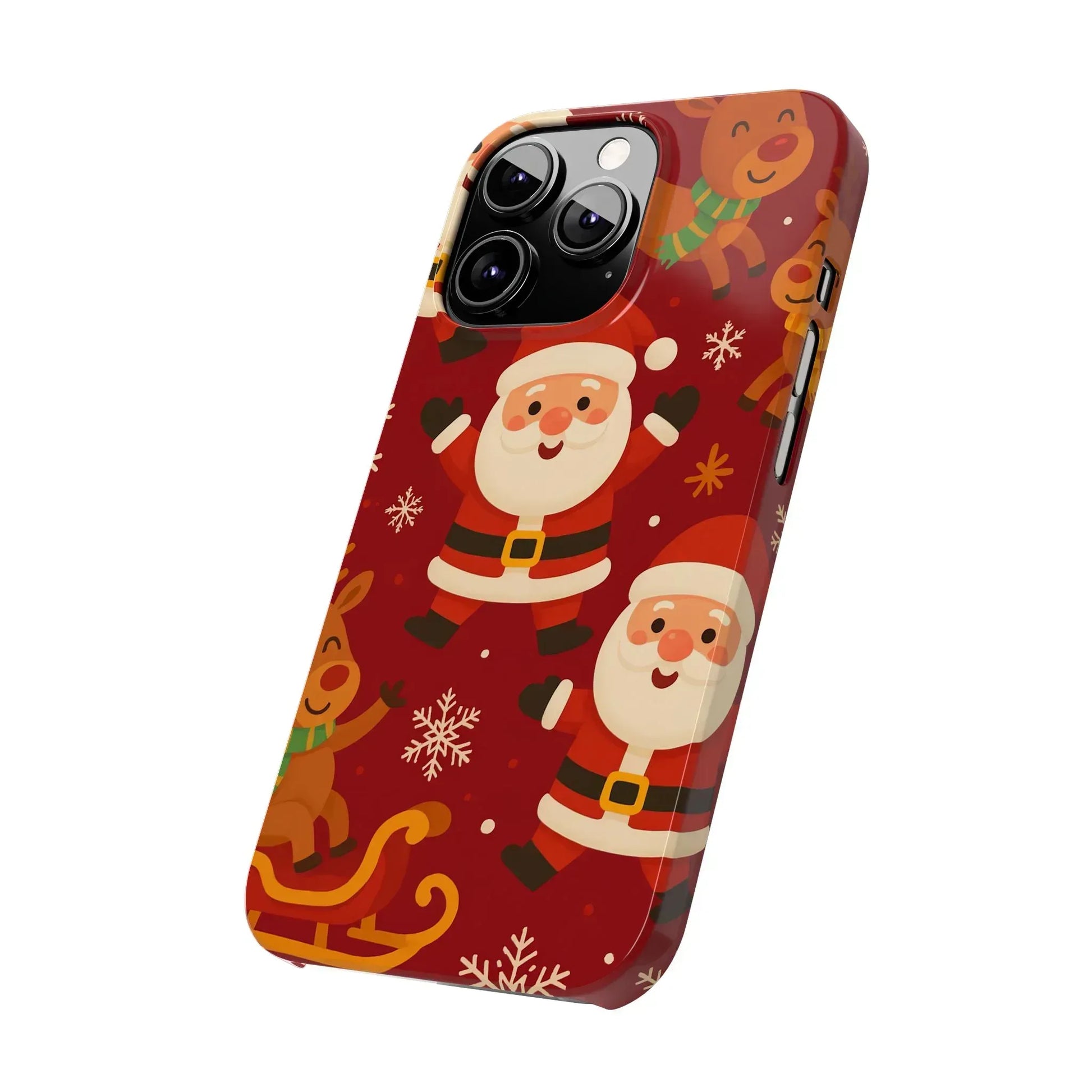 Jingle Journey Phone Case for iPhone 11-17 - KARARMDESIGN