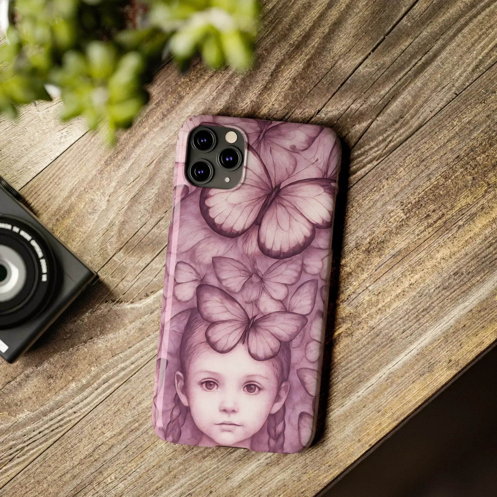 Mystic Girl Phone Case for iPhone 7-17 Models - KARARMDESIGN