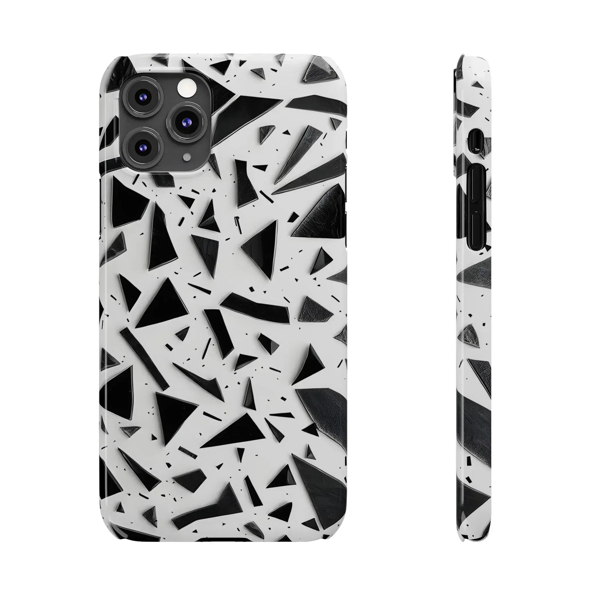 Abstract Slim Phone Case for iPhone 11-17 - KARARMDESIGN