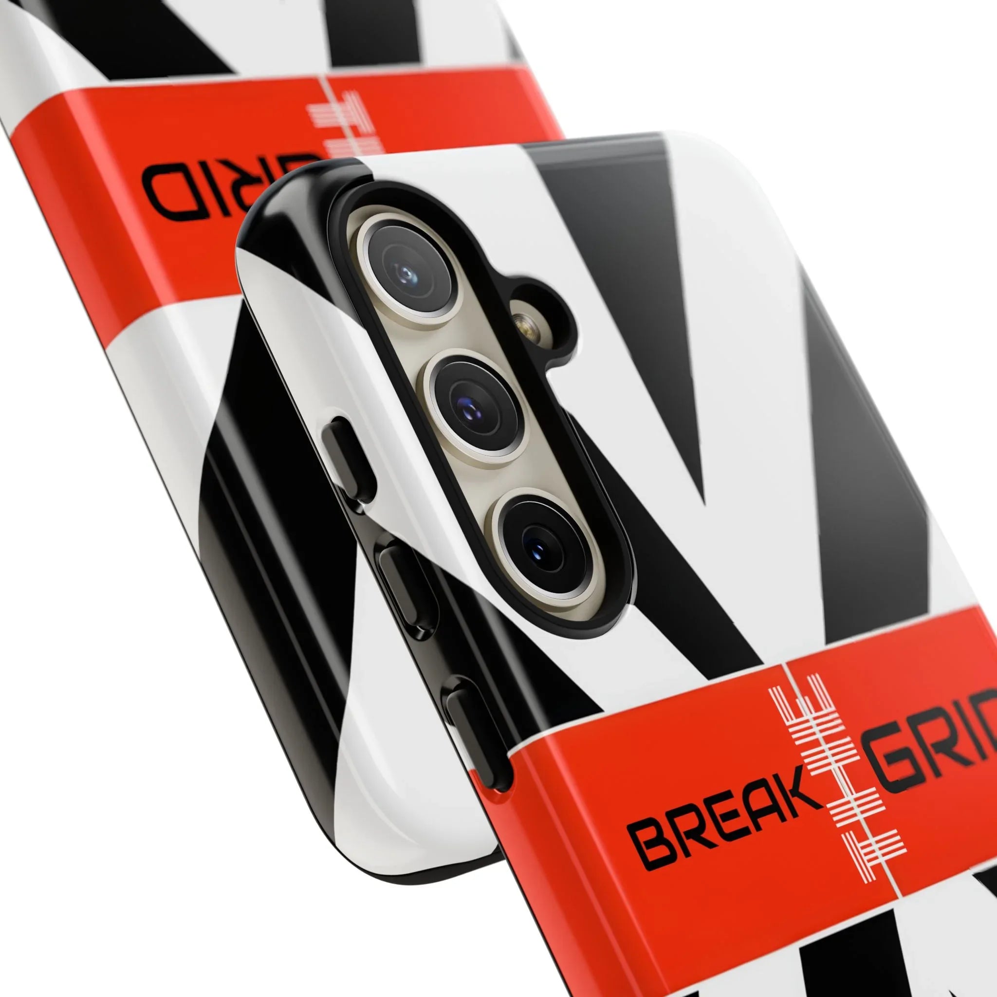 Break The Grid Phone Case for iPhone 11–16 and Galaxy S20–S25 - KARARMDESIGN