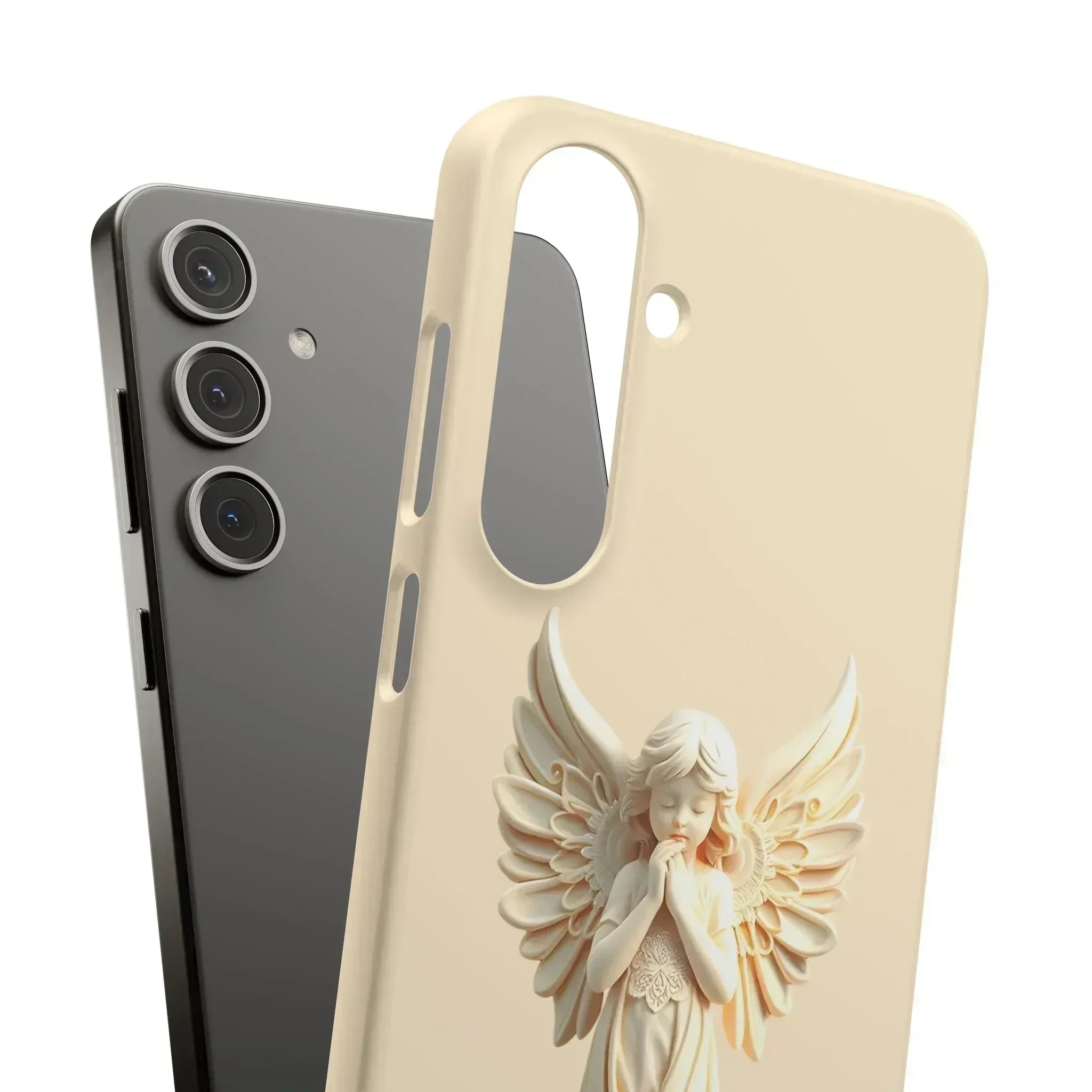 Heavenly Angel Phone Case for iPhone 8-16 and Galaxy S20-S24 - KARARMDESIGN