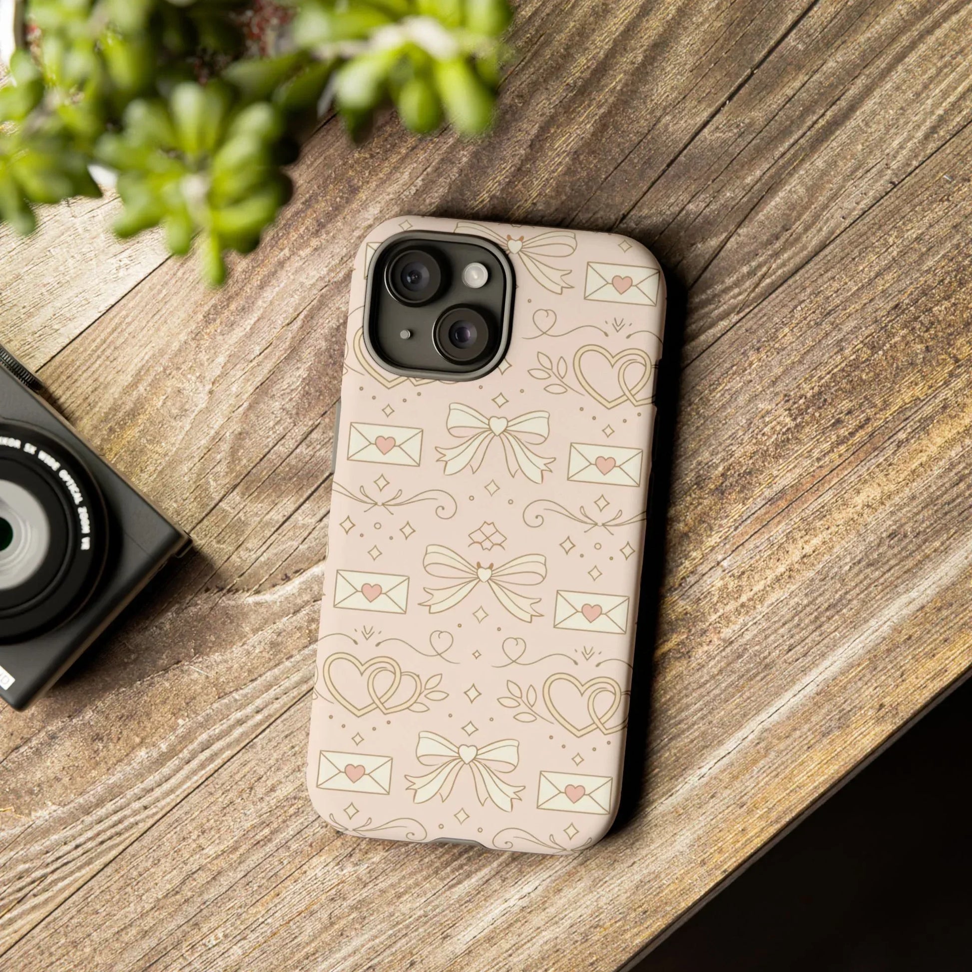 Sweet Romance Tough Phone Case for iPhone 11–17 & Galaxy S10–S25 - KARARMDESIGN