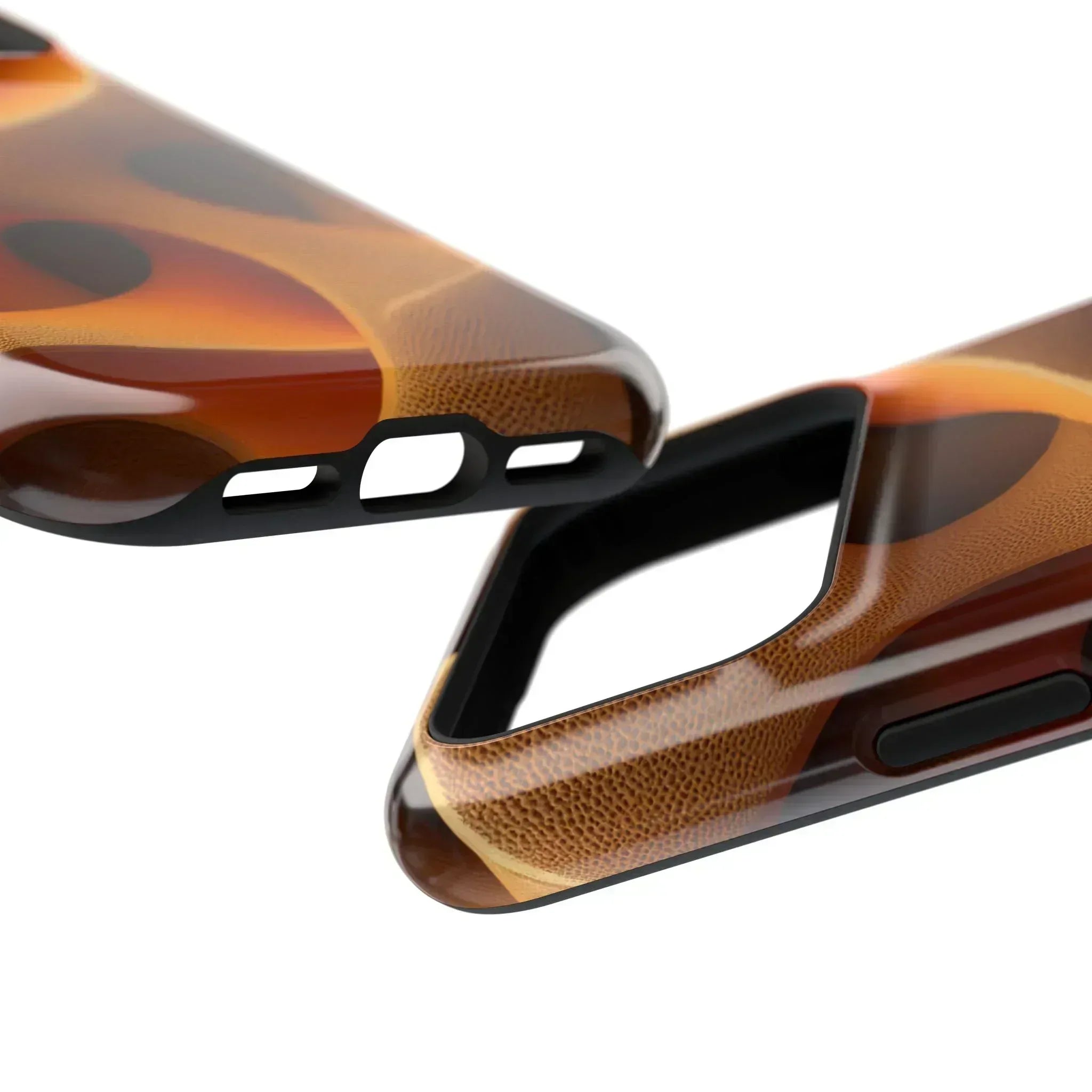 Amber Flow Phone Case for iPhone 11-17 and Galaxy S21-S22 - KARARMDESIGN