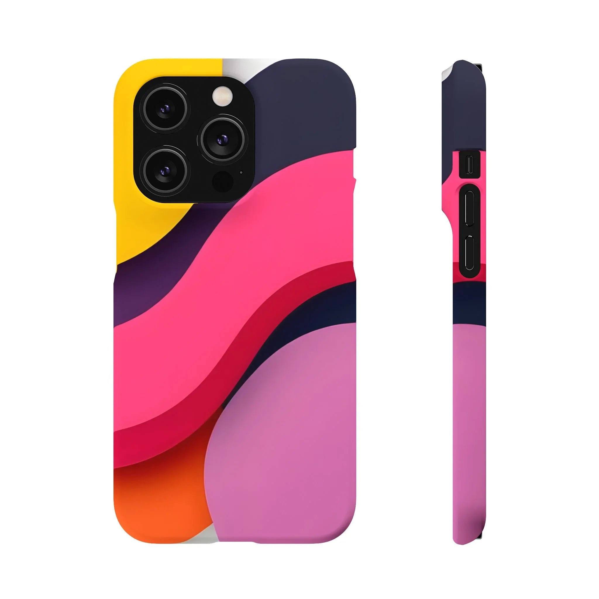 Abstract Phone Case for iPhone 11-17 and Galaxy S20-S25 - KARARMDESIGN