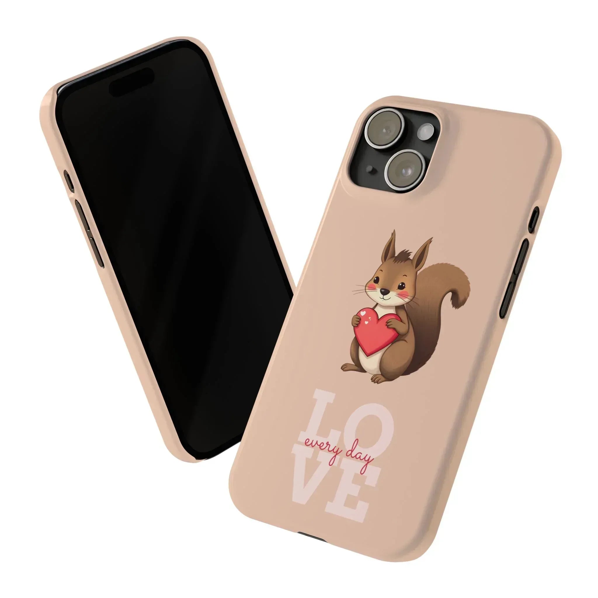 Cute Squirrel Phone Case for iPhone 11-17 - KARARMDESIGN