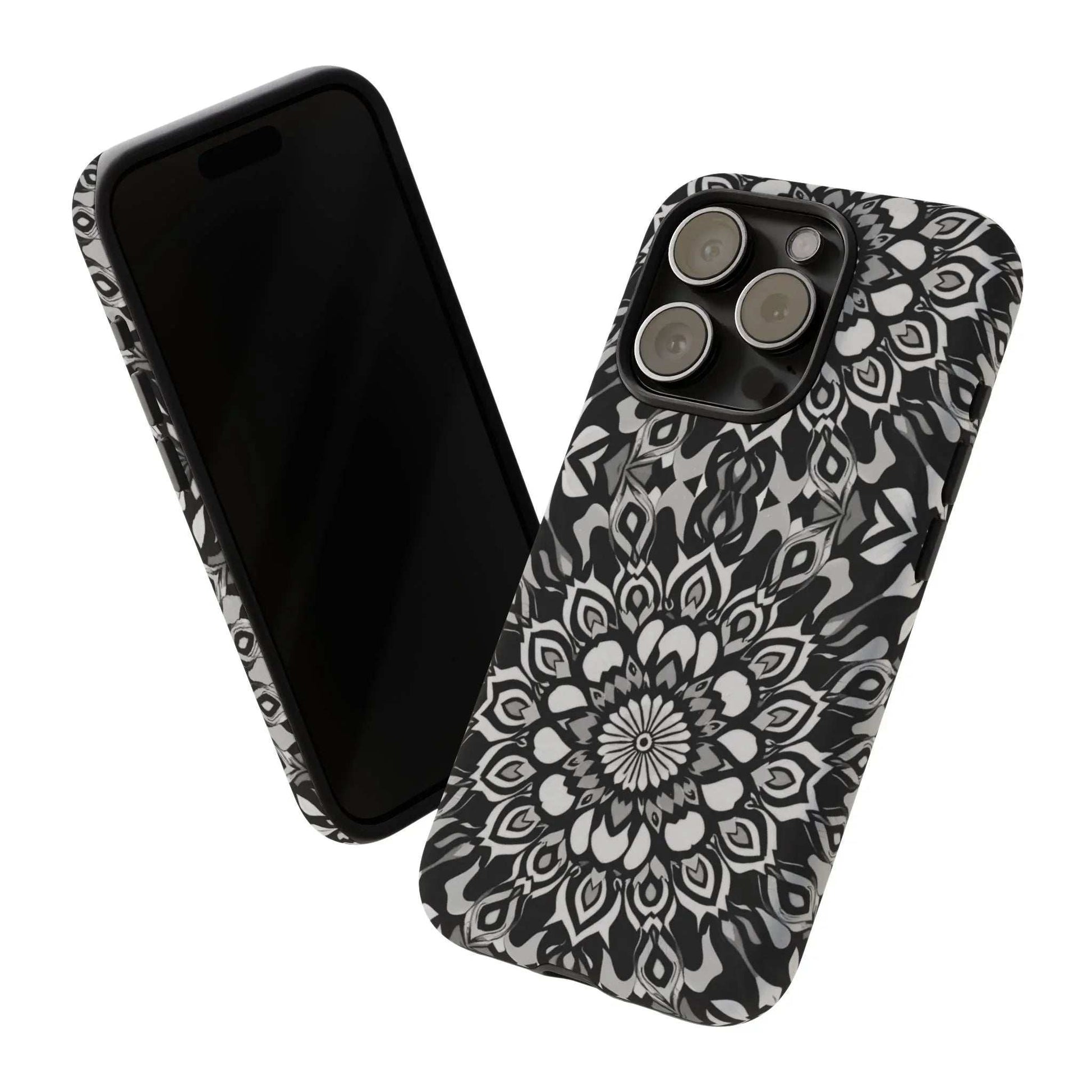 Mandala Phone Case for iPhone and Galaxy - KARARMDESIGN