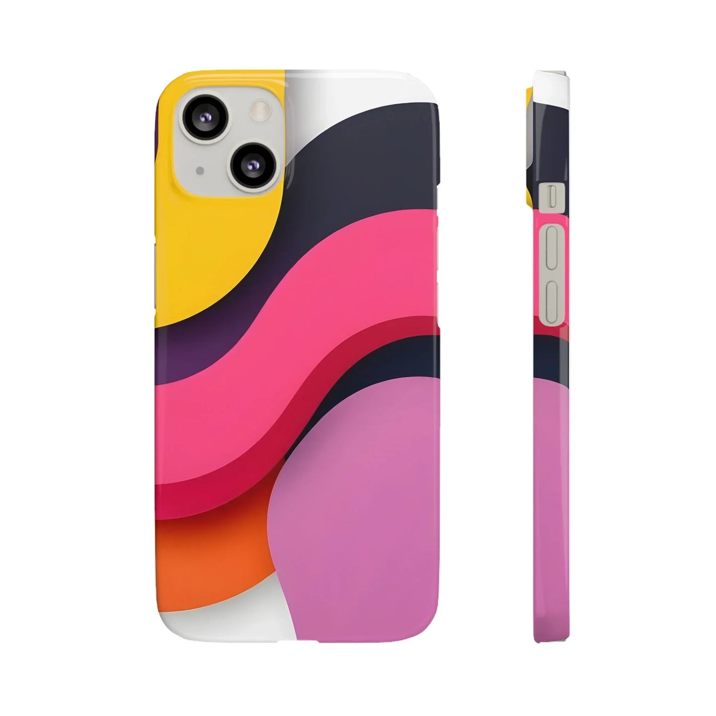 Abstract Phone Case for iPhone 7-16 and Samsung Galaxy S10-S25 Models - KarArmDesign