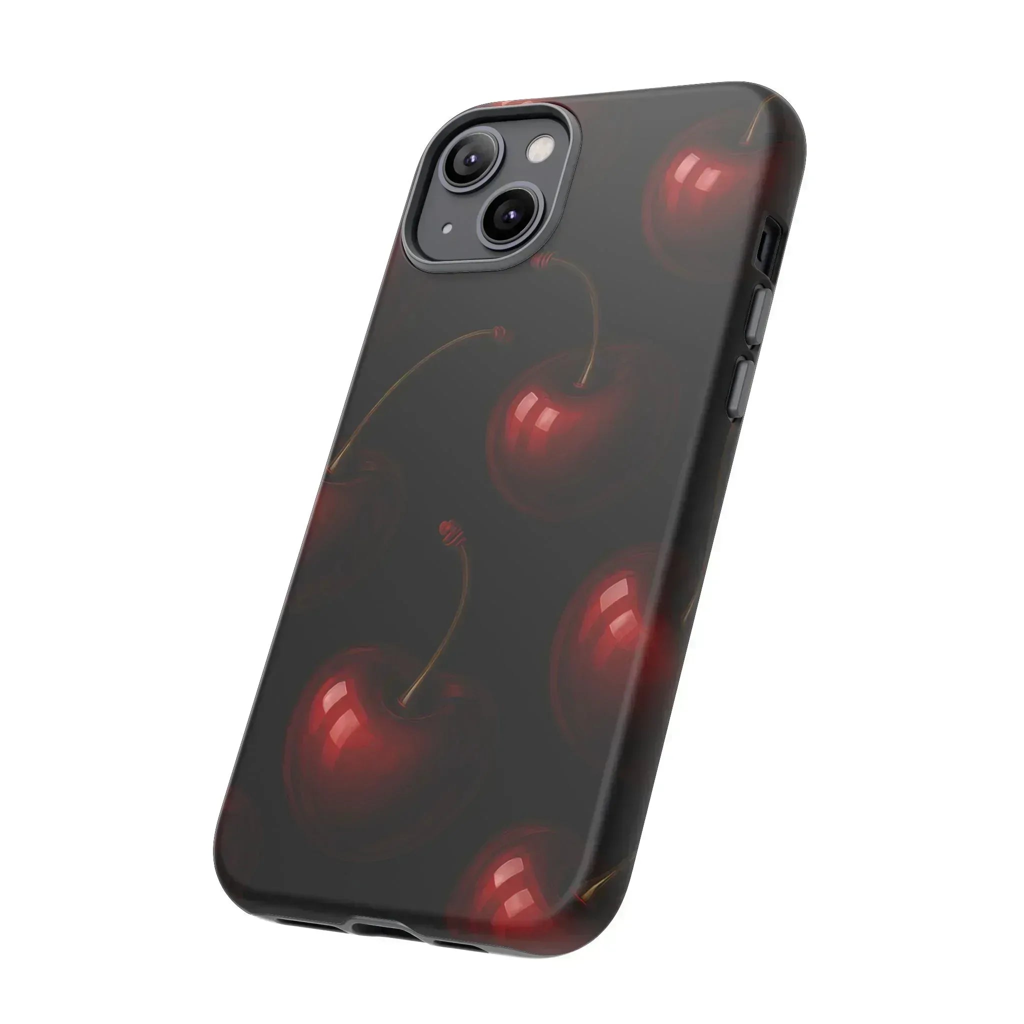 Cherry Phone Case for iPhone X-16 and Galaxy S20-S25 - KARARMDESIGN