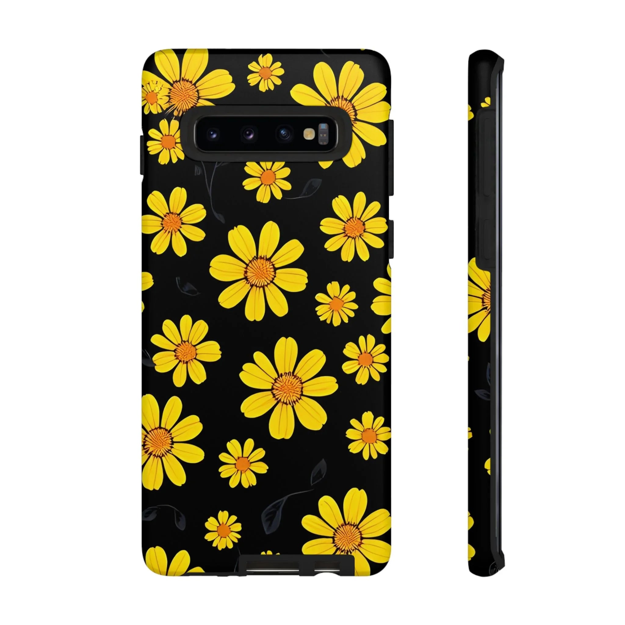 Elegant Floral Phone Case for Samsung Galaxy S20-S25 - KARARMDESIGN
