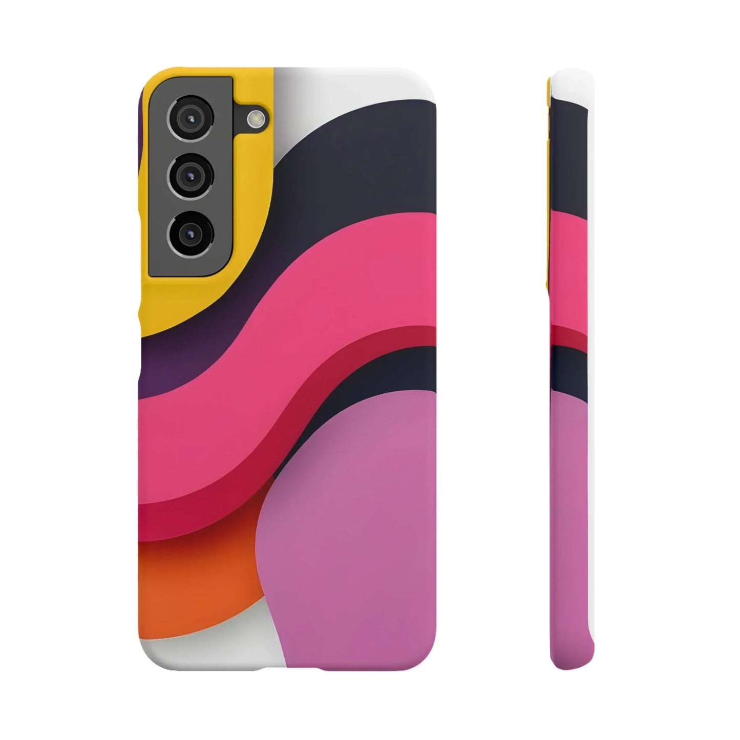 Abstract Phone Case for iPhone 7-16 and Samsung Galaxy S10-S25 Models - KarArmDesign