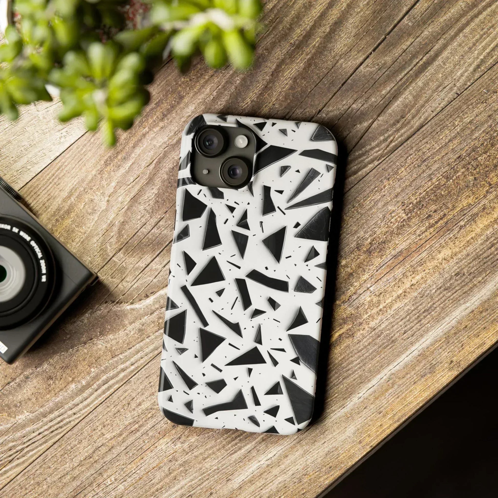 Abstract Slim Phone Case for iPhone 11-17 - KARARMDESIGN