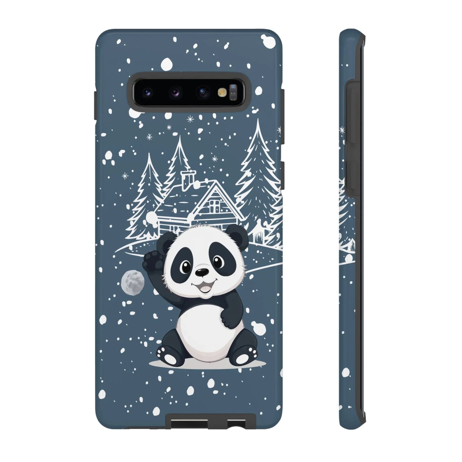 Cute Panda Phone Case for Samsung Galaxy and Google Pixel - KARARMDESIGN