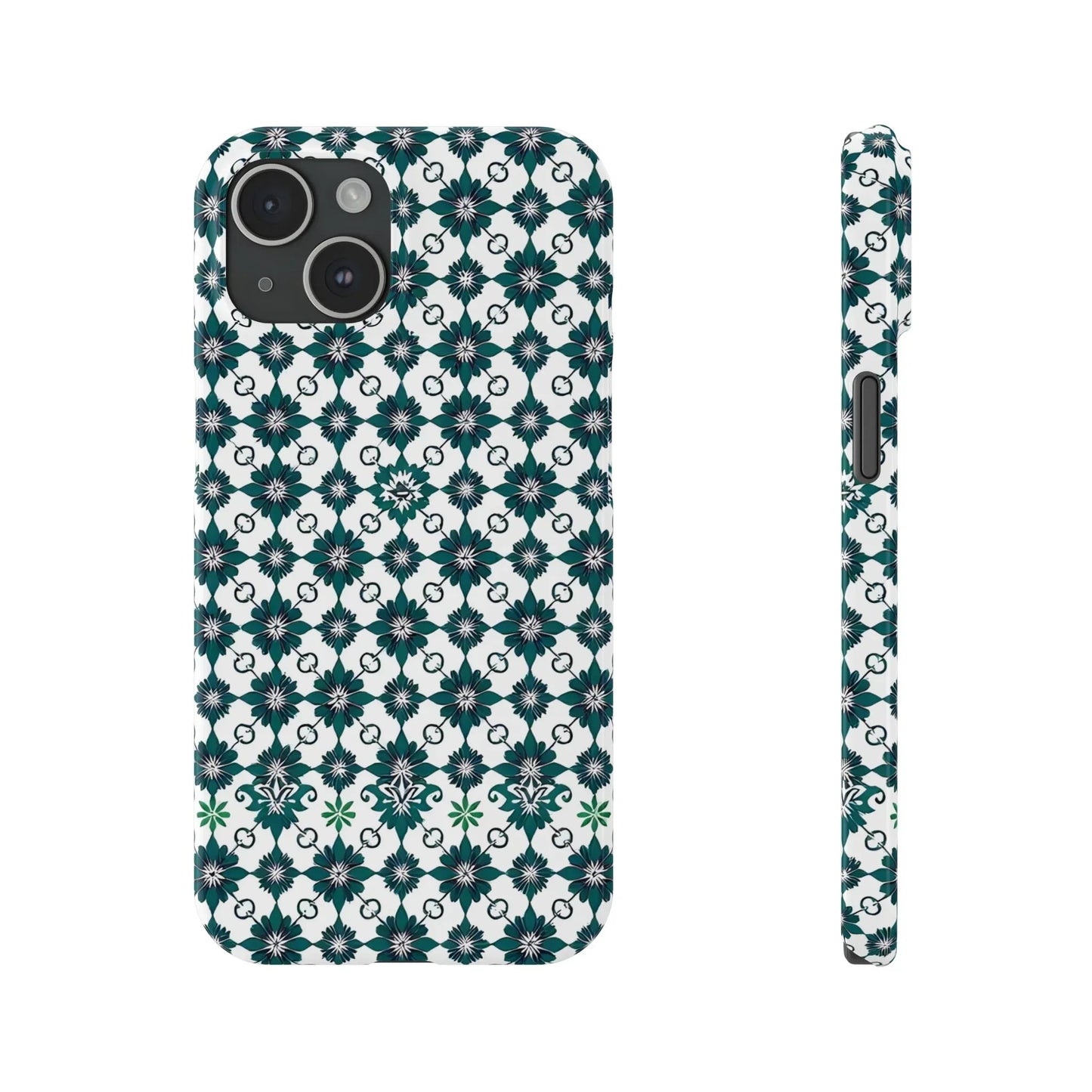 Elegant Geometric Pattern Phone Case for iPhone 7-16 Models - KarArmDesign