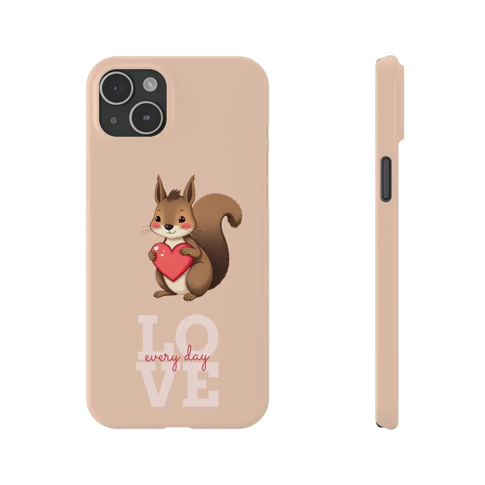 Cute Squirrel Phone Case for iPhone 11-17 - KARARMDESIGN