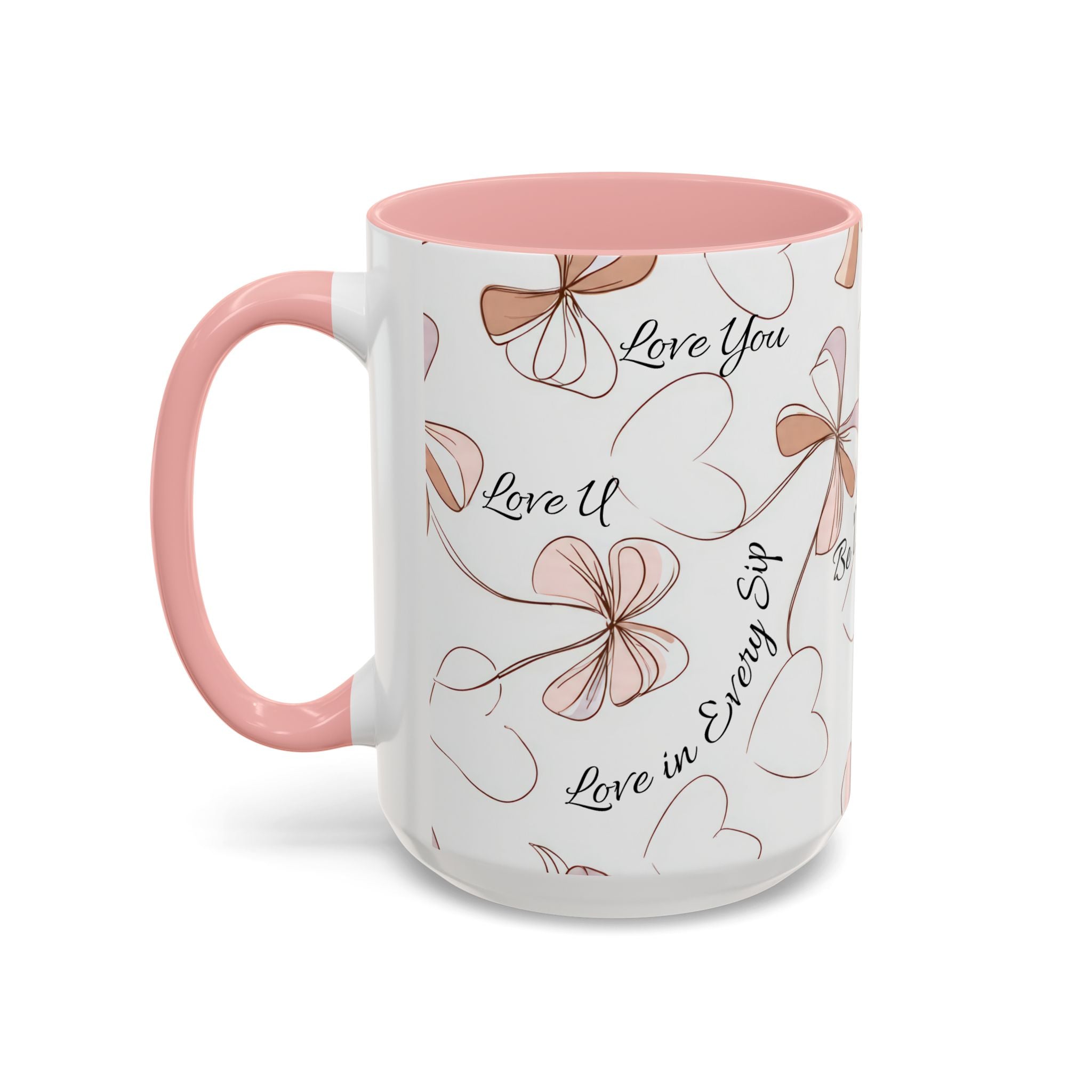Love Messages Accent Coffee Mug (11, 15oz)