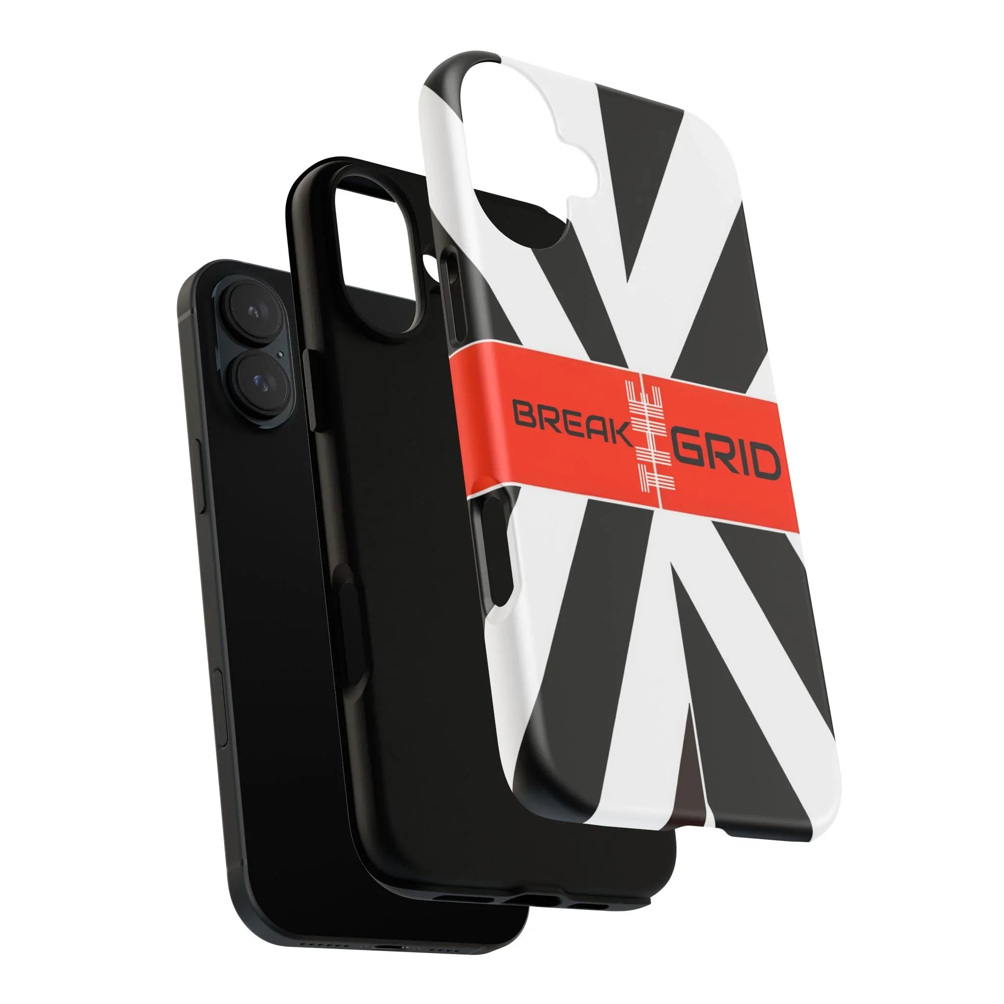 Break The Grid Phone Case for iPhone 11–16 and Galaxy S20–S25 - KARARMDESIGN