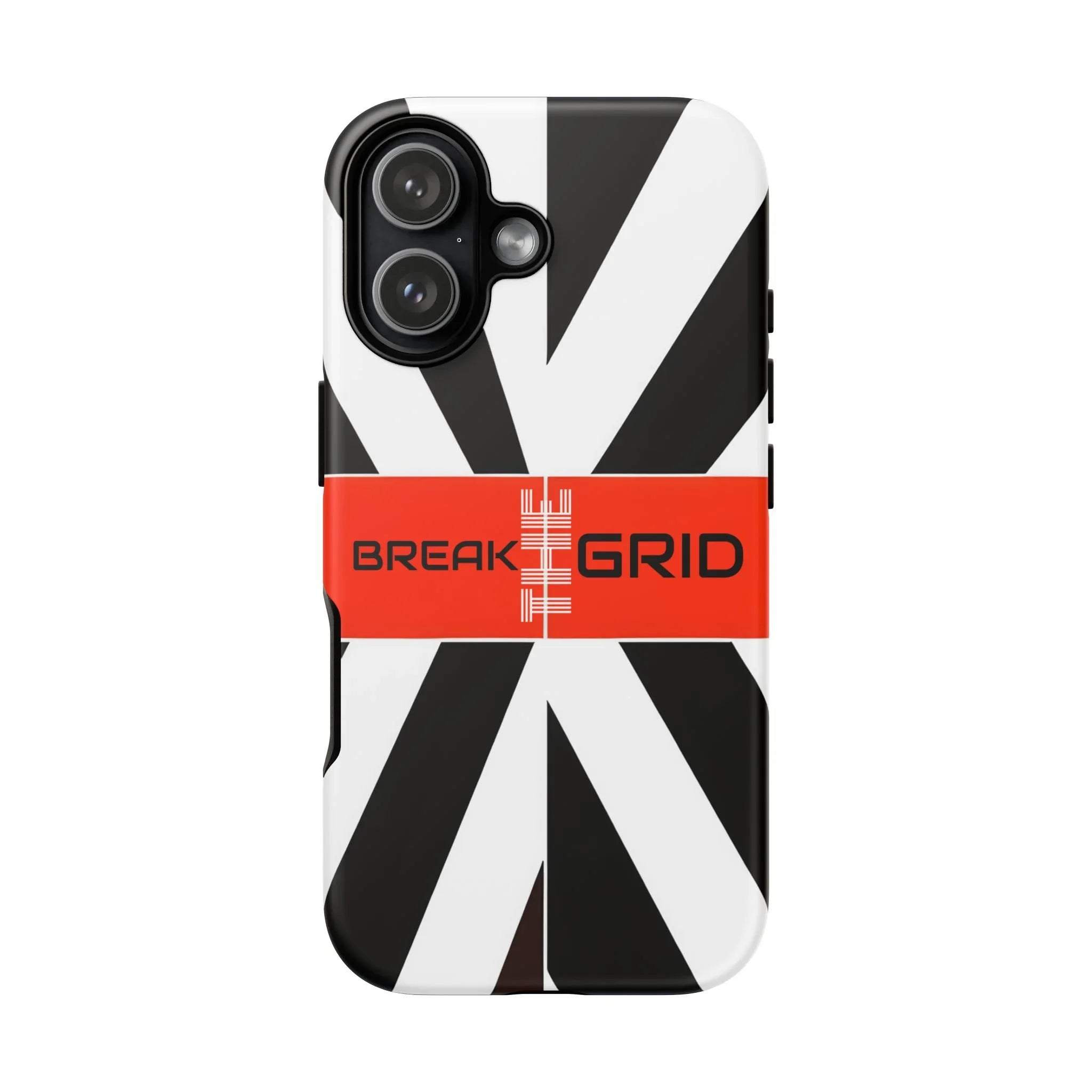 Break The Grid Phone Case for iPhone 11–16 and Galaxy S20–S25 - KARARMDESIGN