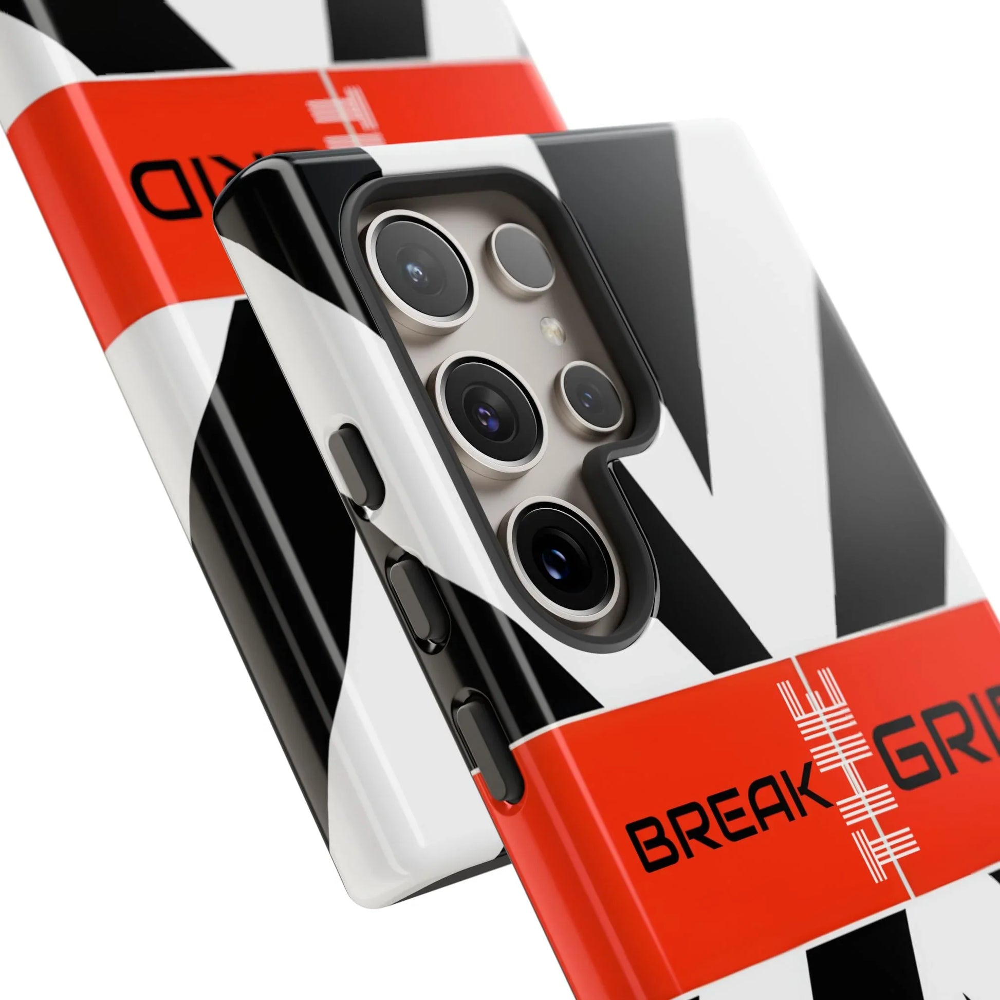 Break The Grid Phone Case for iPhone 11–16 and Galaxy S20–S25 - KARARMDESIGN