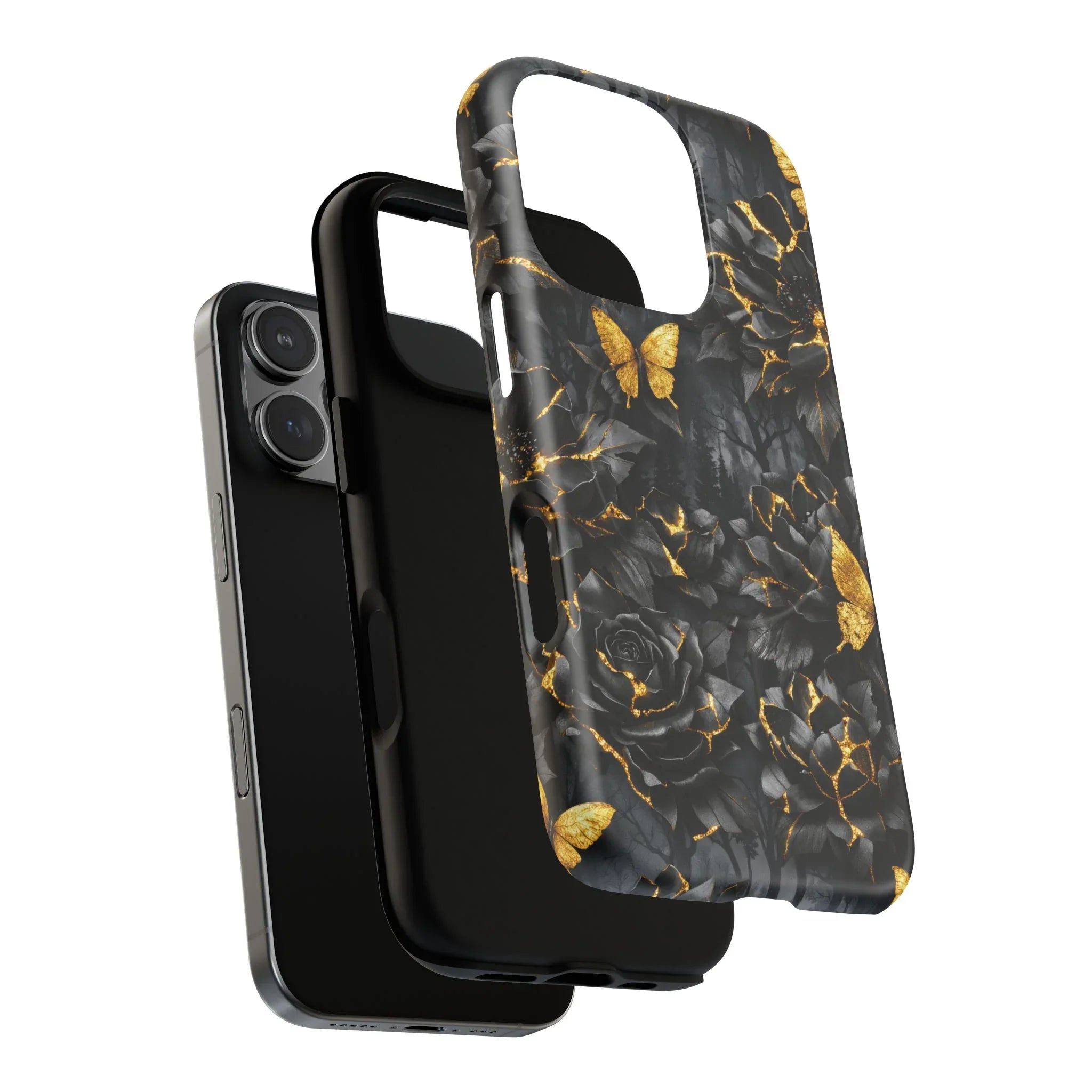 Kintsugi Garden Phone Case for iPhone 13-17 - KARARMDESIGN