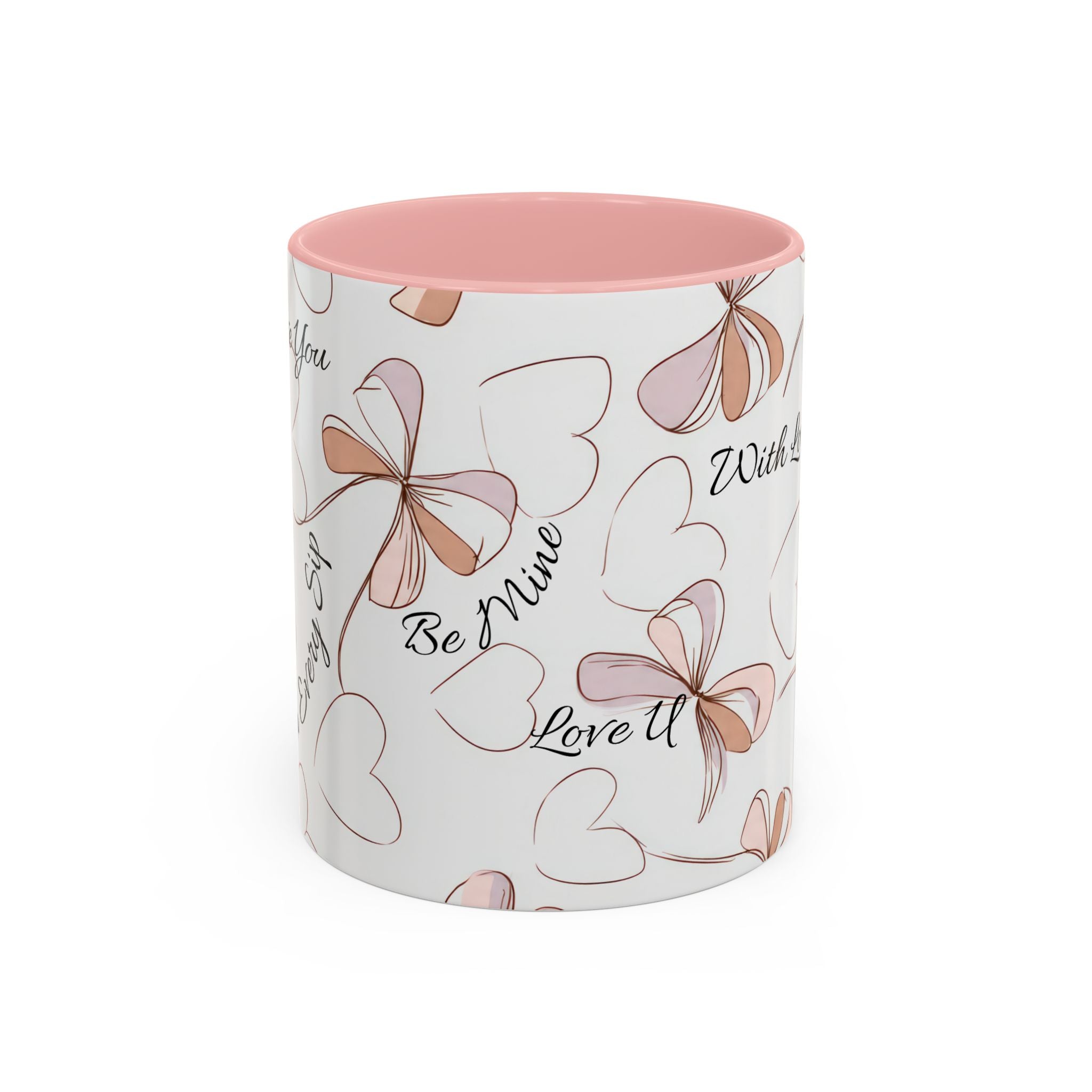 Love Messages Accent Coffee Mug (11, 15oz)