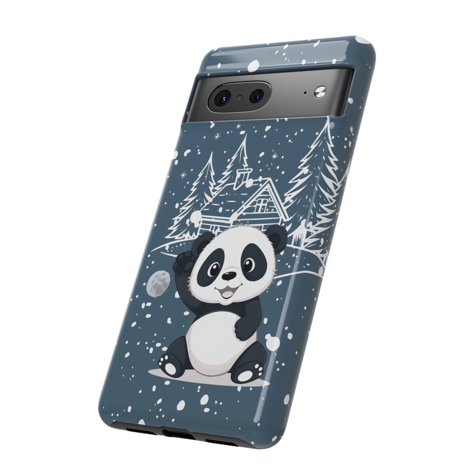 Cute Panda Phone Case for Samsung Galaxy and Google Pixel - KARARMDESIGN