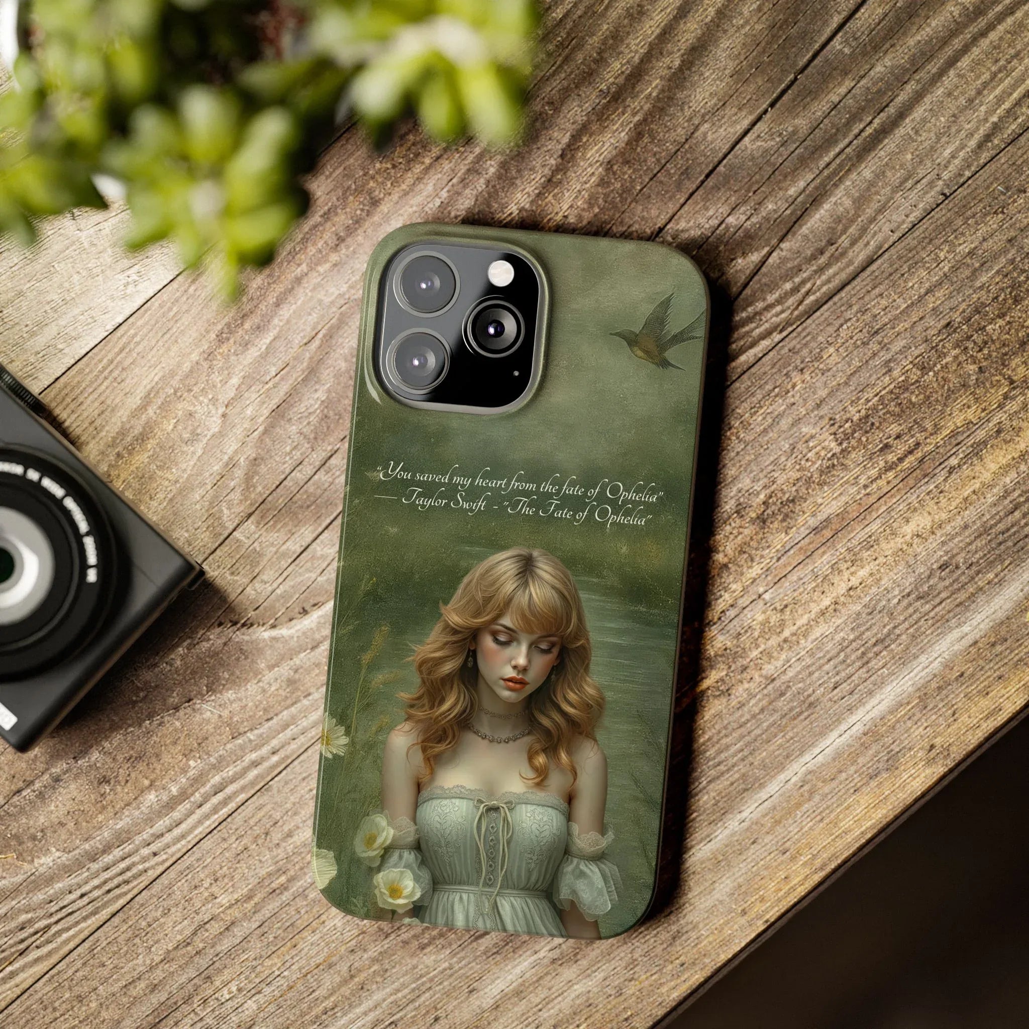 "Melancholic Ophelia" Phone Case for iPhone 11-17 - KARARMDESIGN