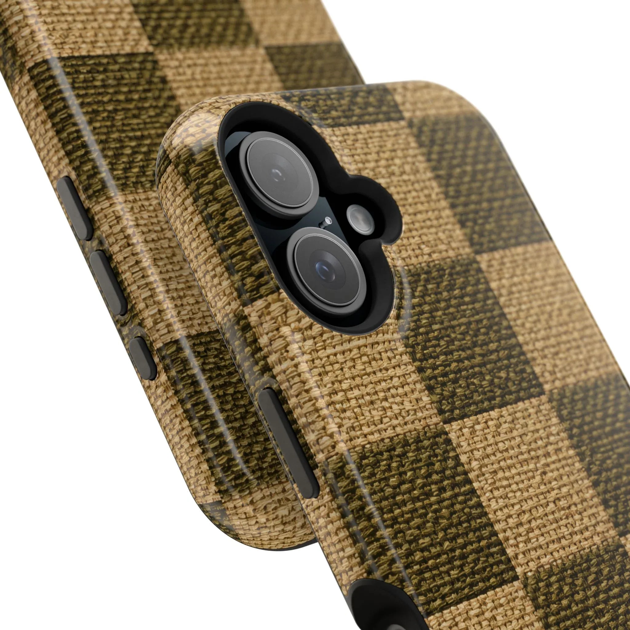 Rustic Woven Phone Case for iPhone 11-17 and Galaxy S21-S22 - KARARMDESIGN