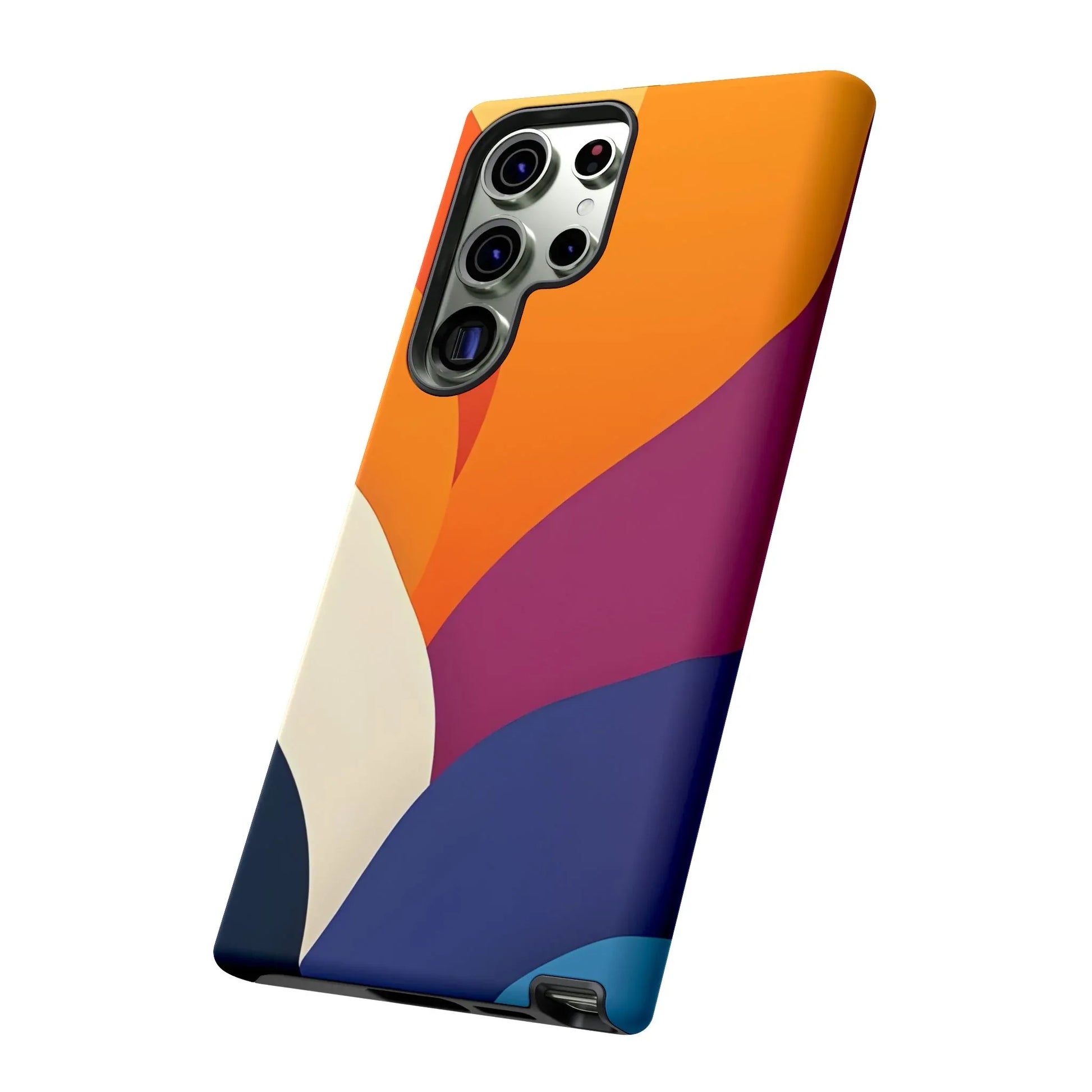 Vibrant Abstract Design Phone Case for iPhone and Galaxy - KARARMDESIGN