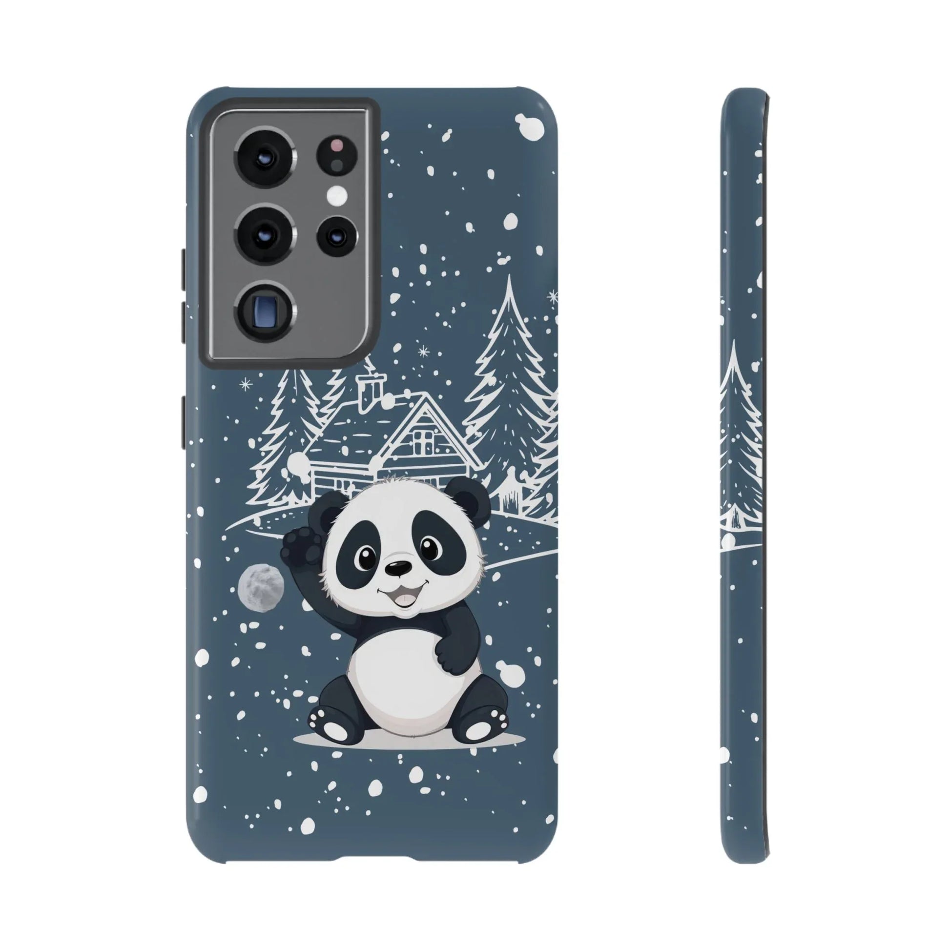 Cute Panda Phone Case for Samsung Galaxy and Google Pixel - KARARMDESIGN