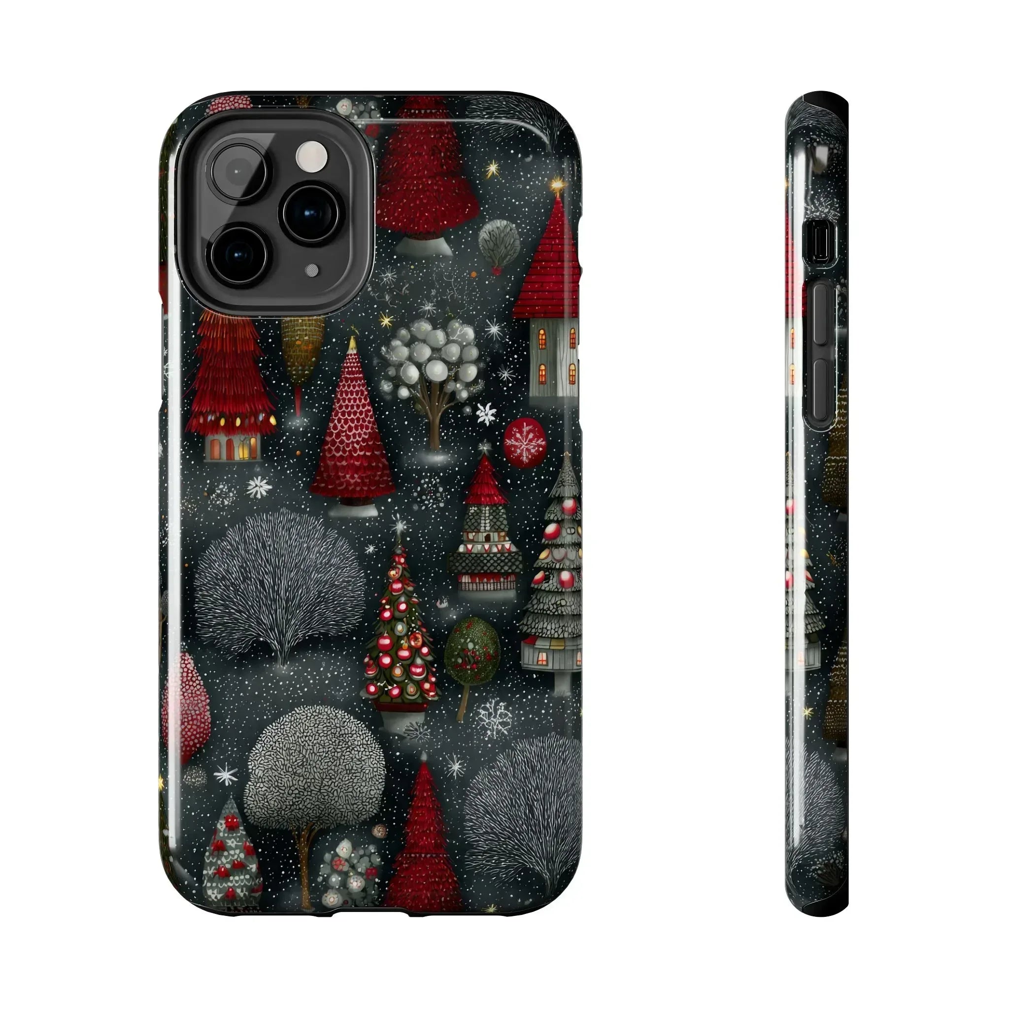 Frosted Fir Magic Phone Case for iPhone 11-17 - KARARMDESIGN
