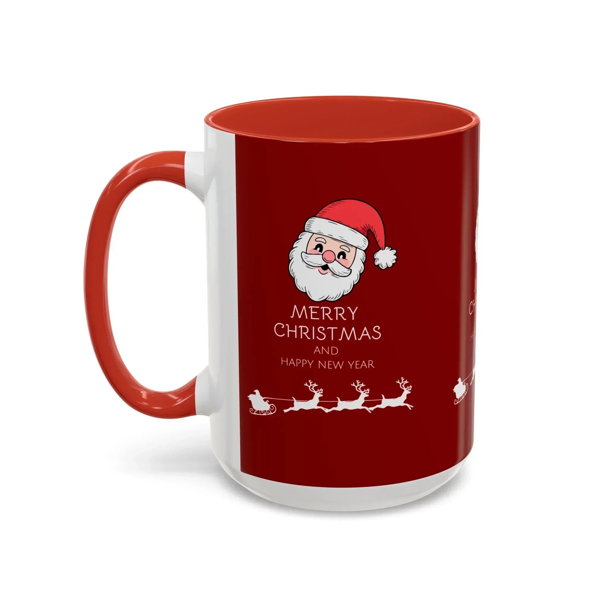 Season’s Smile – Christmas and New Year Accent Coffee Mug (11, 15oz) - KARARMDESIGN