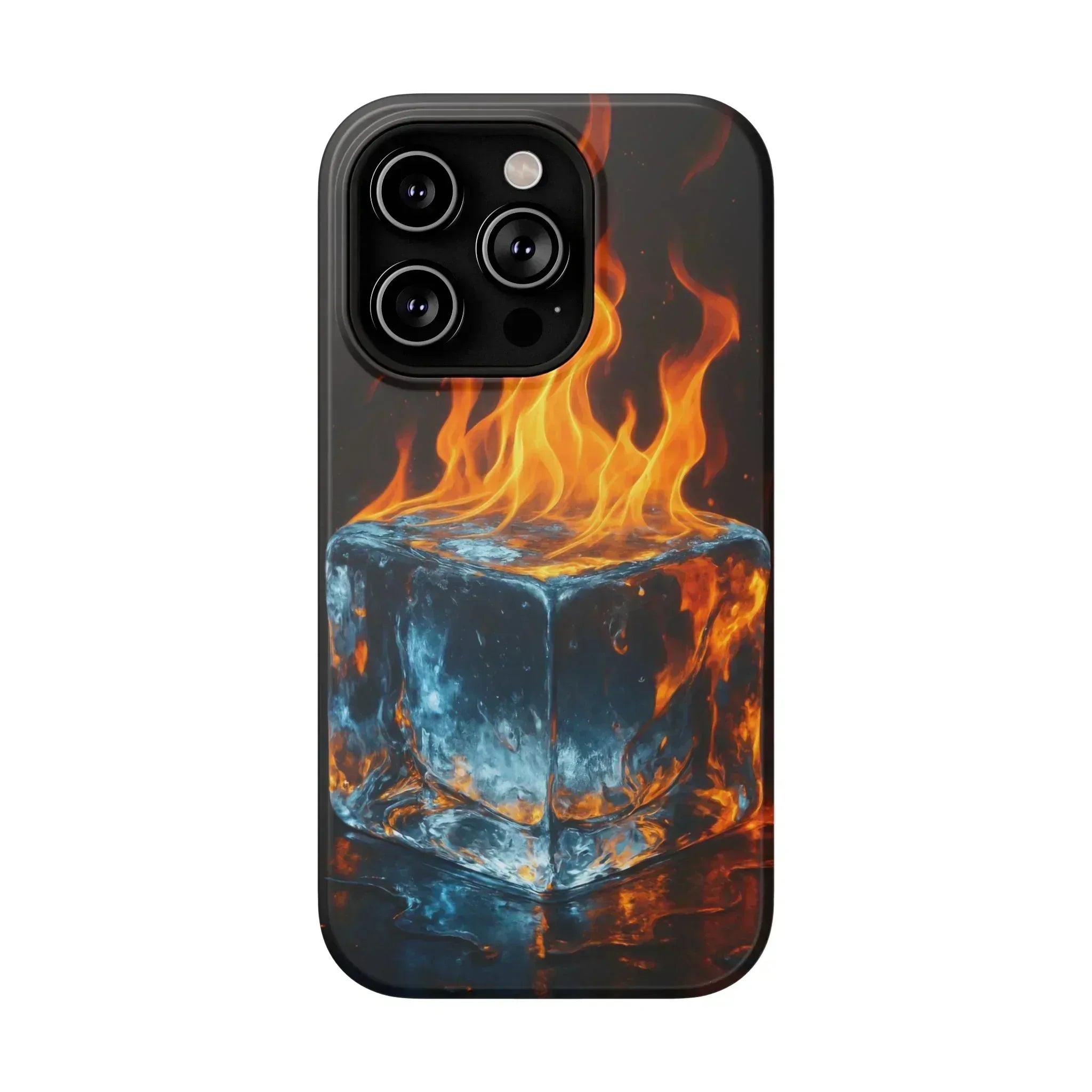 Flame Ice Phone Case for iPhone 12-16 and Galaxy S21-S22 - KARARMDESIGN
