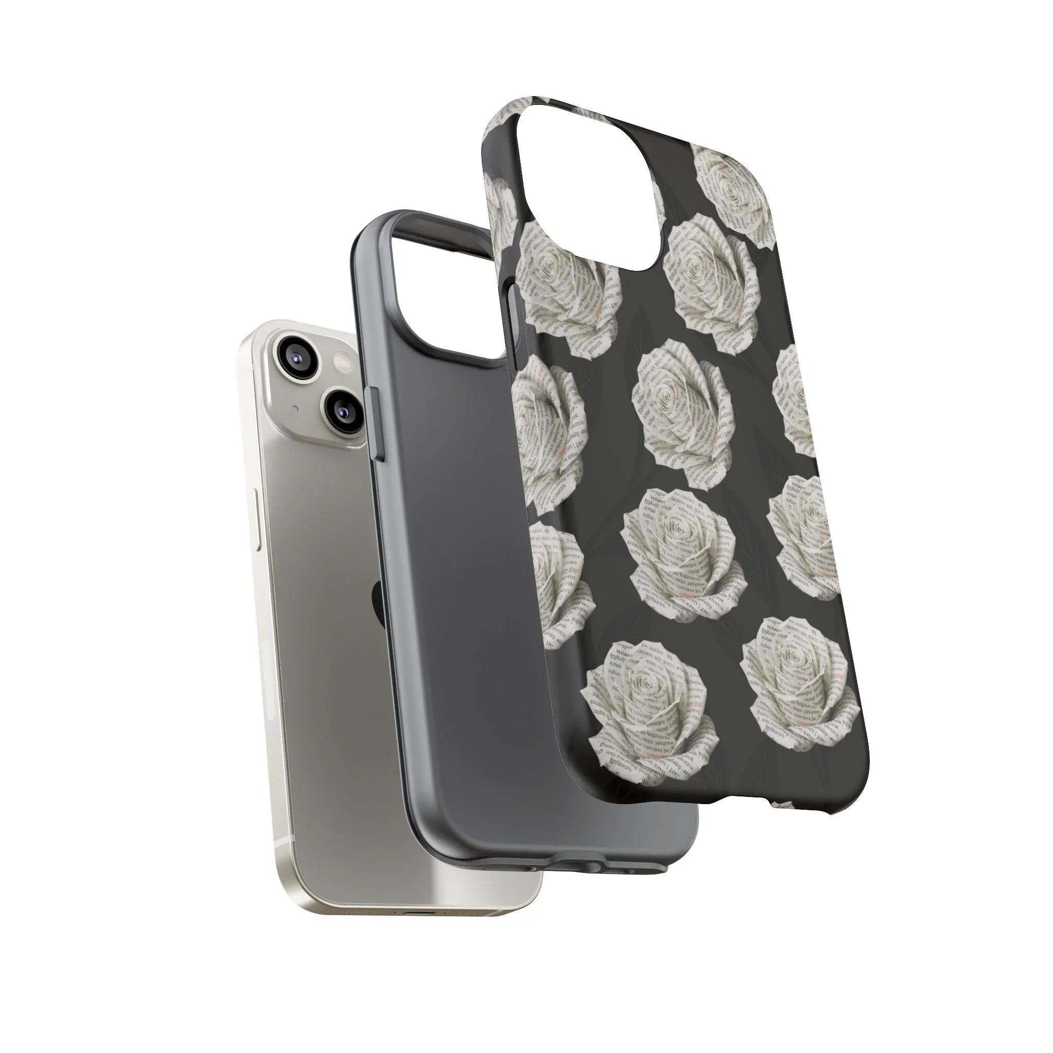 Silent Bloom Phone Case for iPhone 8-17 and Google Pixel 3-9 - KARARMDESIGN