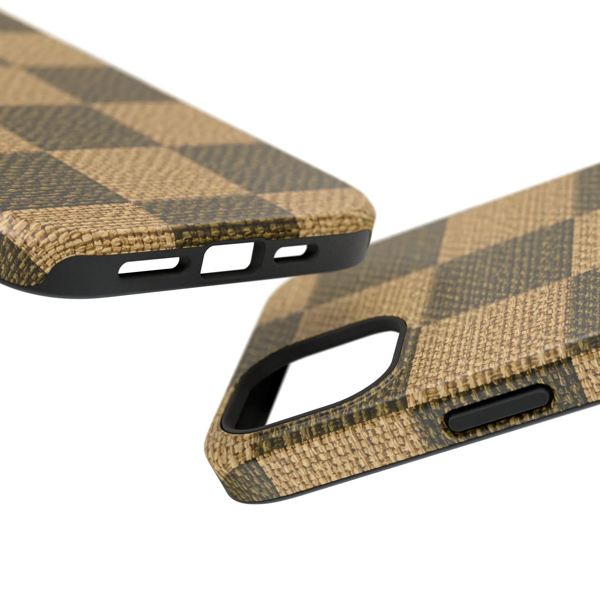 Rustic Woven Phone Case for iPhone 11-17 and Galaxy S21-S22 - KARARMDESIGN