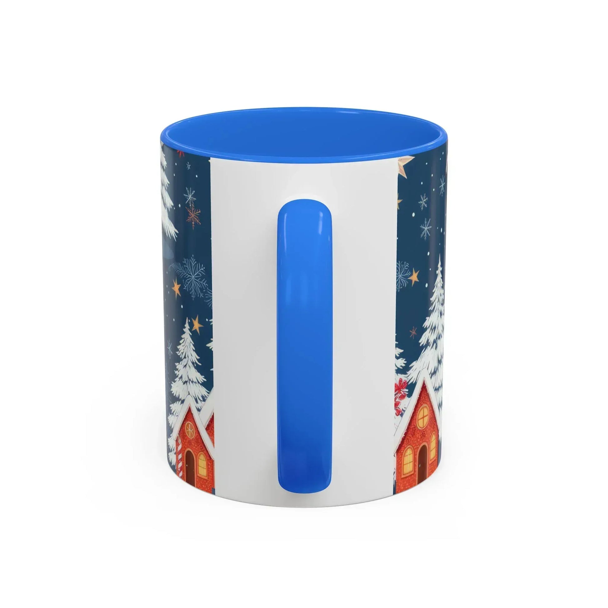 Dark Blue Christmas Mug - Colorful Mugs (11oz, 15oz) - KARARMDESIGN