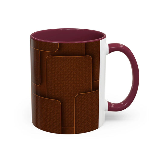 Rustic Mosaic Harmony Mug 11oz - KarArmDesign