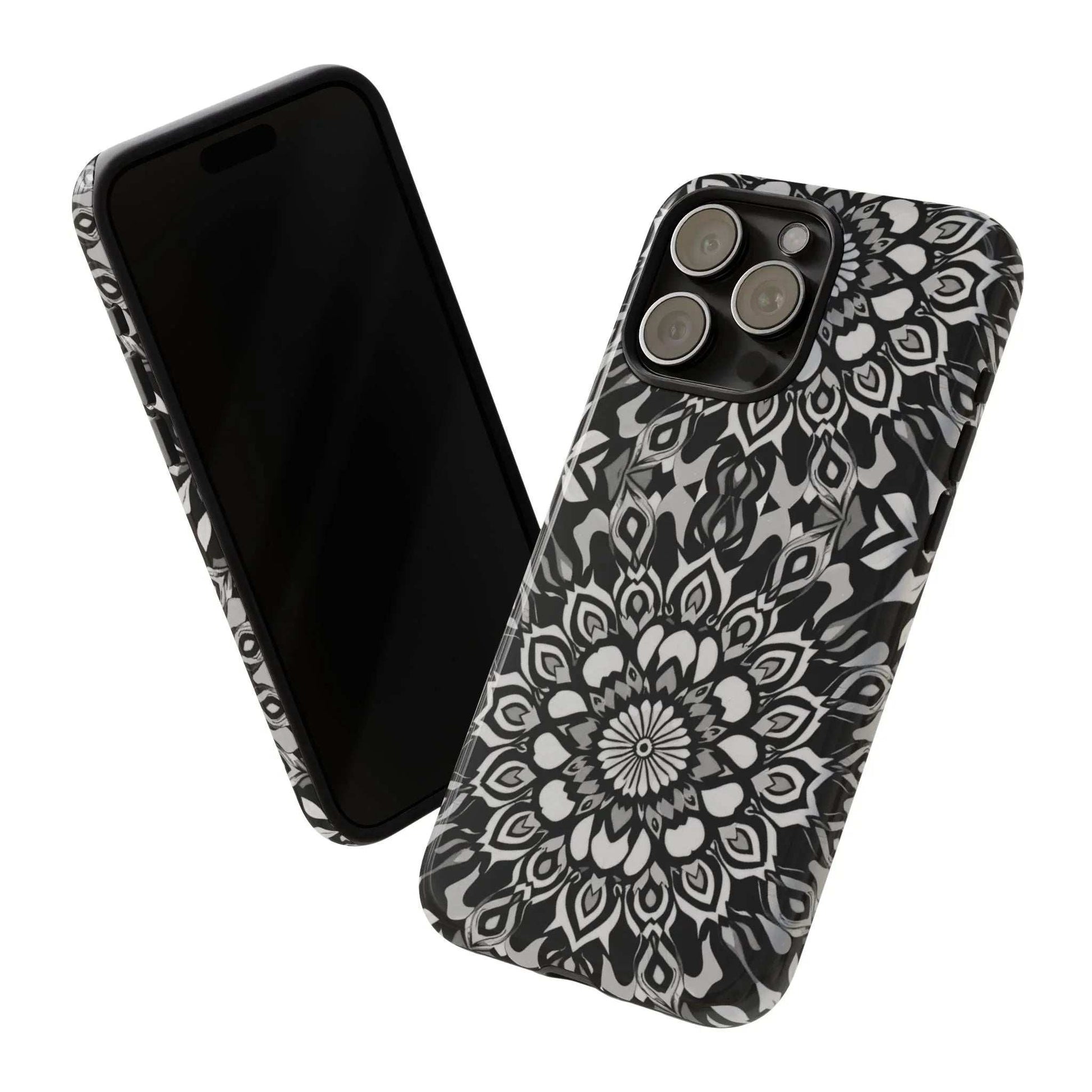 Mandala Phone Case for iPhone and Galaxy - KARARMDESIGN
