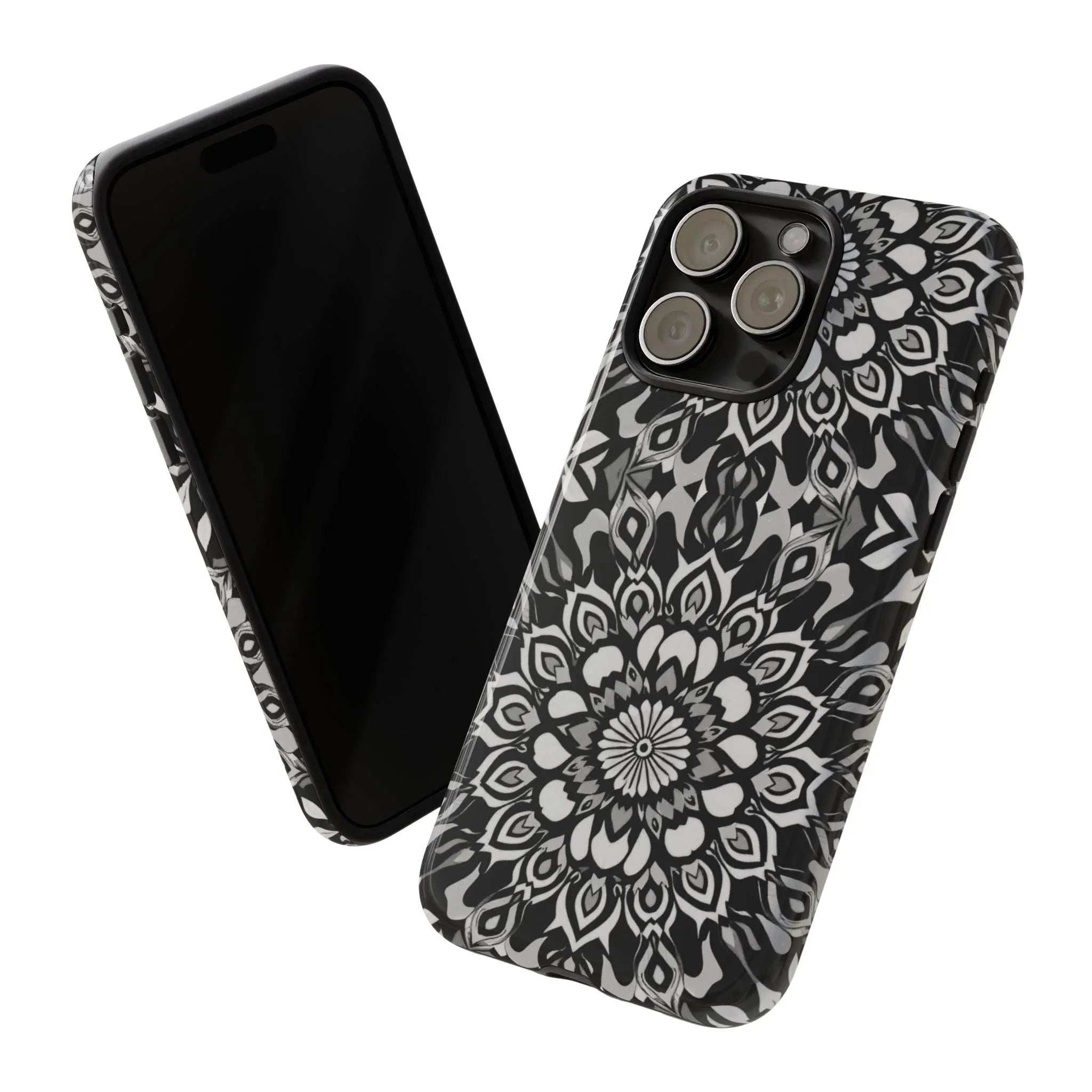 Mandala Phone Case for iPhone and Galaxy - KARARMDESIGN