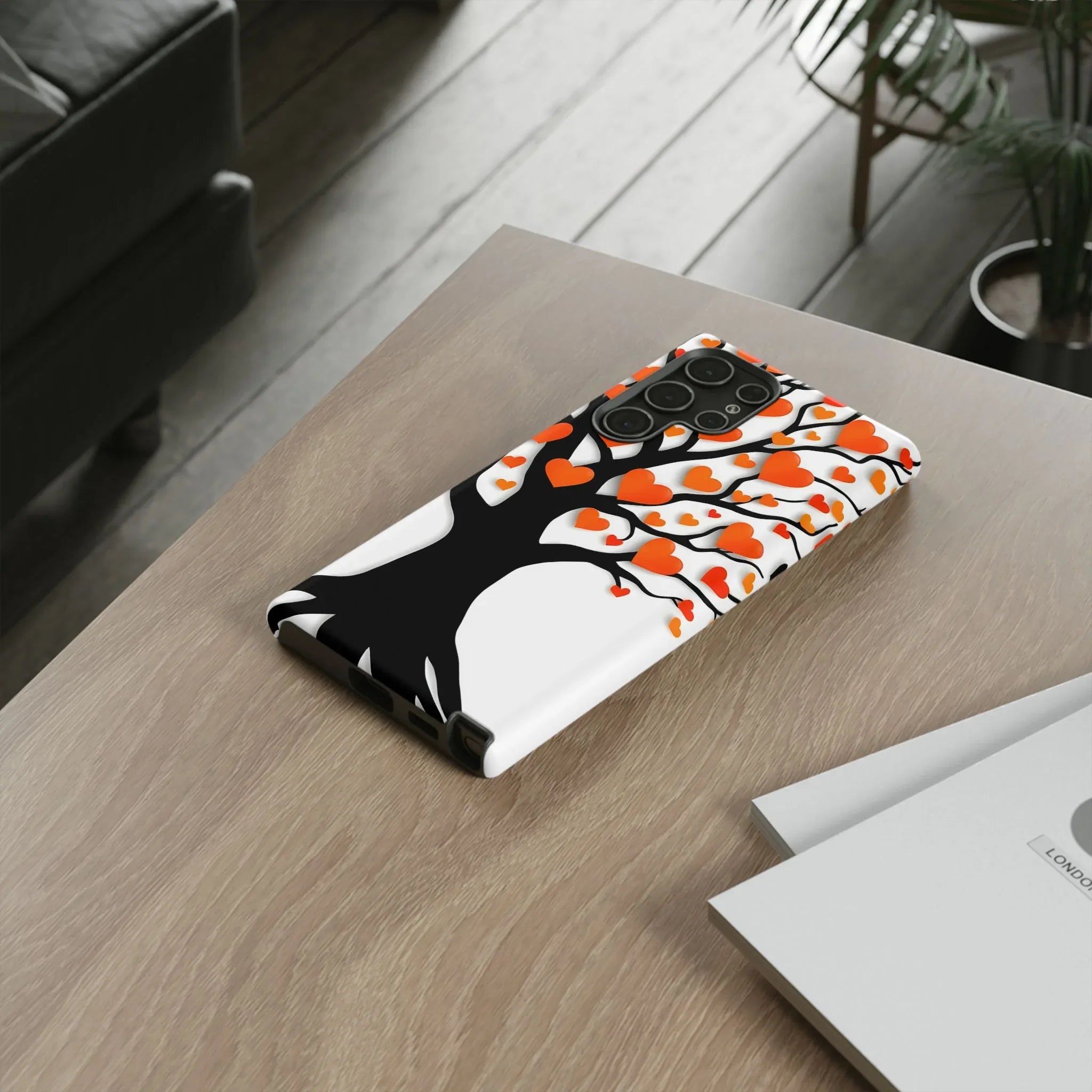 Heart Design Phone Case for iPhone 11–17 and Galaxy S20–S25 - KARARMDESIGN