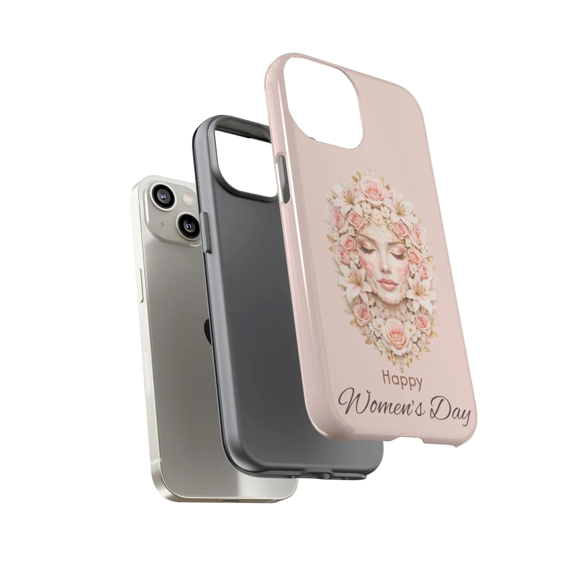 She Blooms Phone Case for iPhone 8-17 - KARARMDESIGN