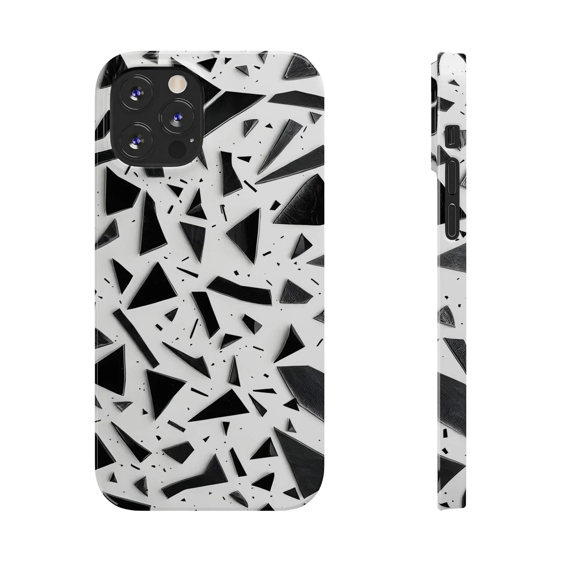 Abstract Slim Phone Case for iPhone 11-17 - KARARMDESIGN