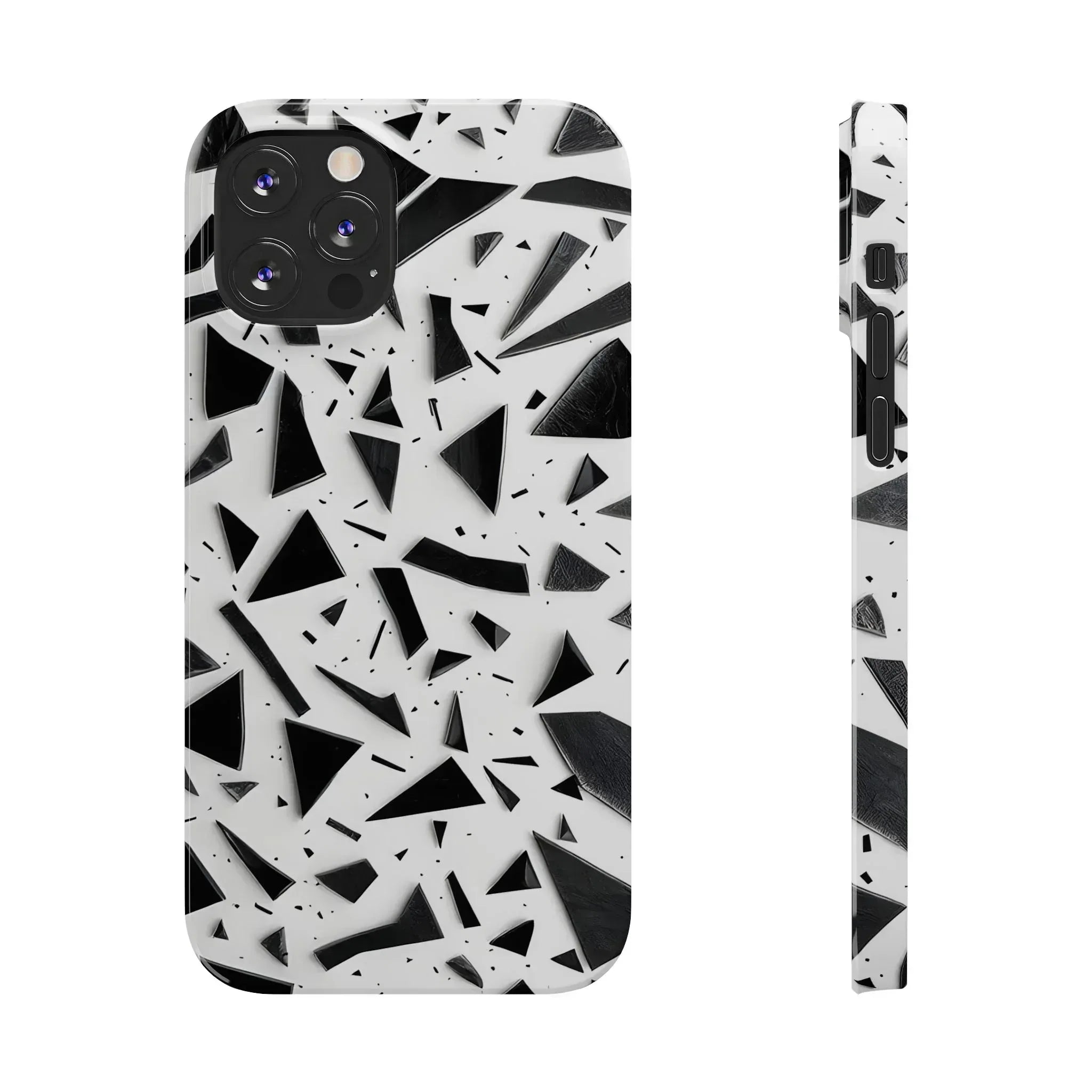 Abstract Slim Phone Case for iPhone 11-17 - KARARMDESIGN