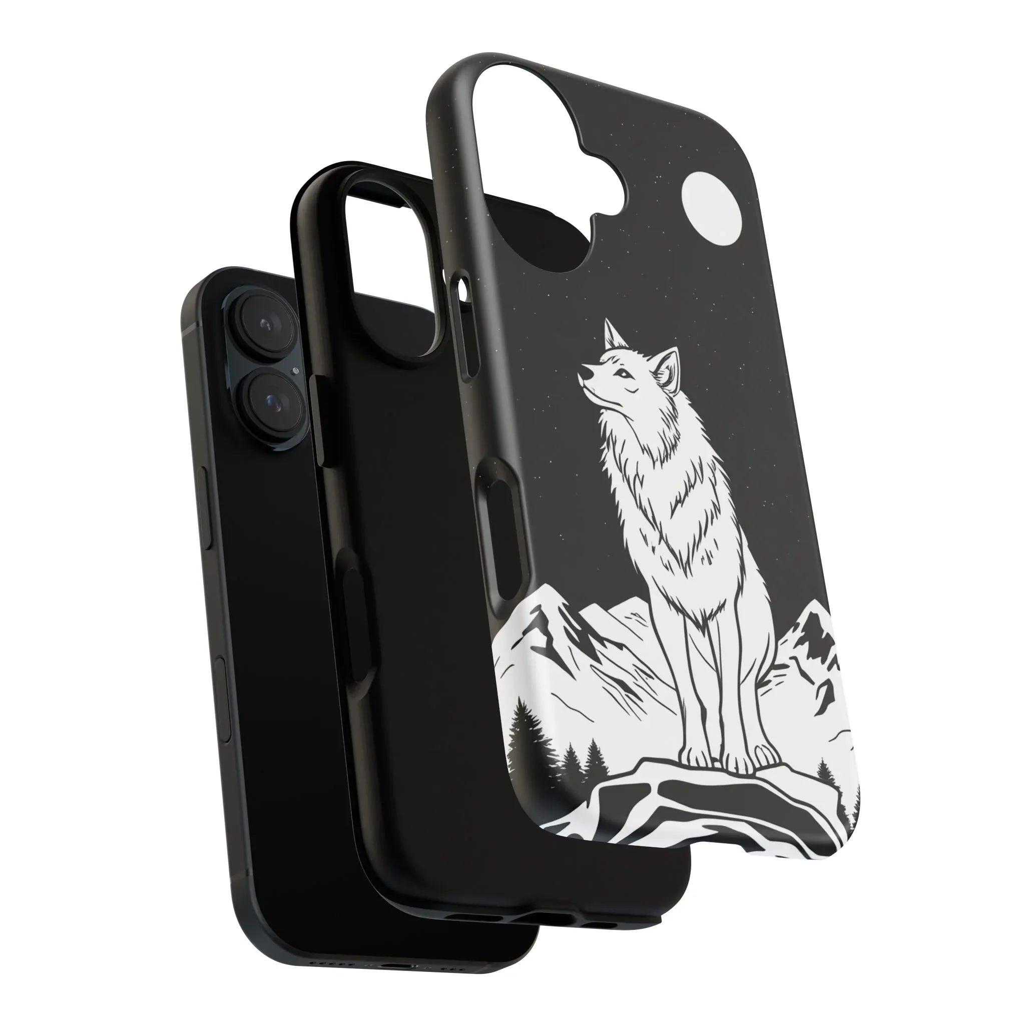 Majestic Wolf Phone Case for iPhone and Galaxy - KARARMDESIGN