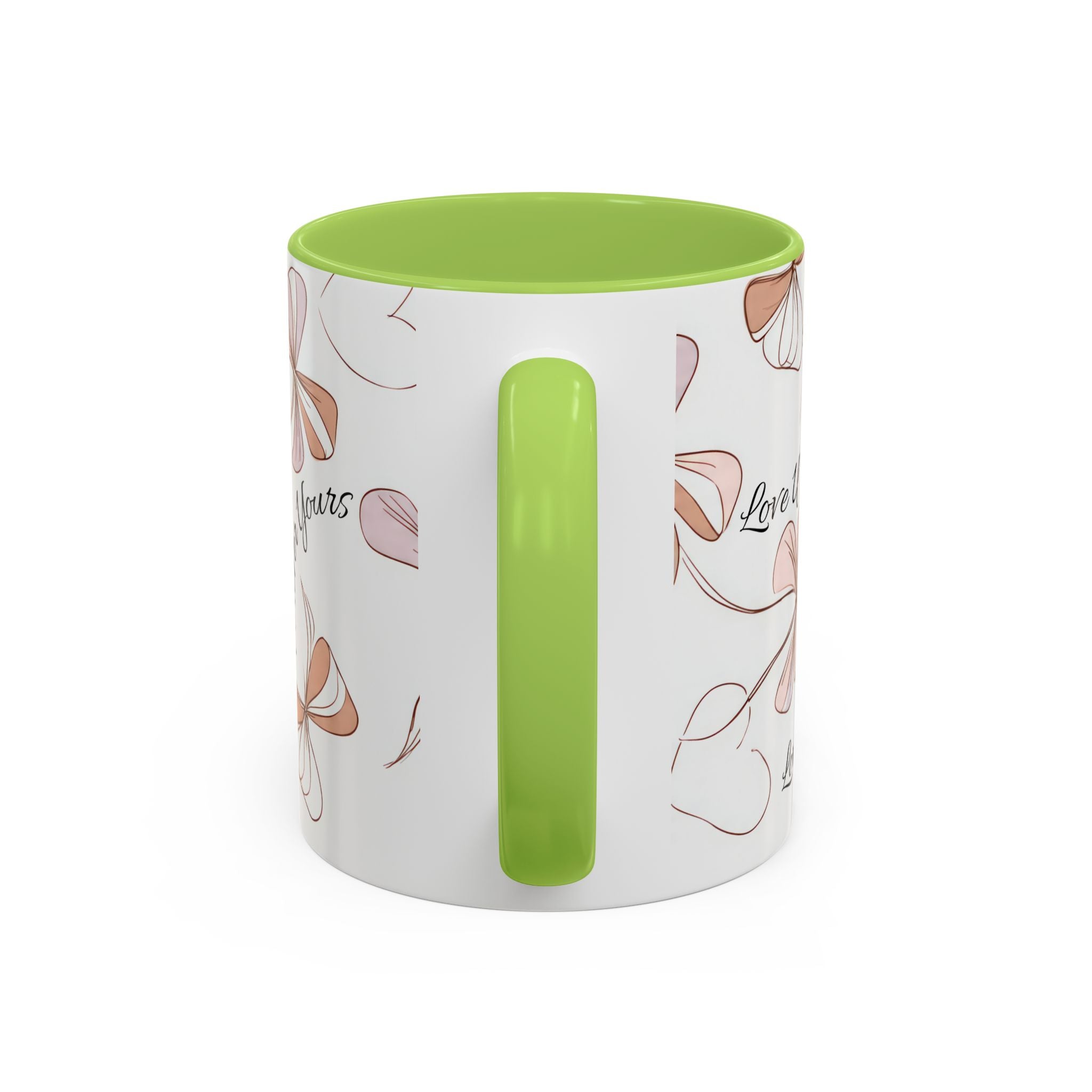 Love Messages Accent Coffee Mug (11, 15oz)