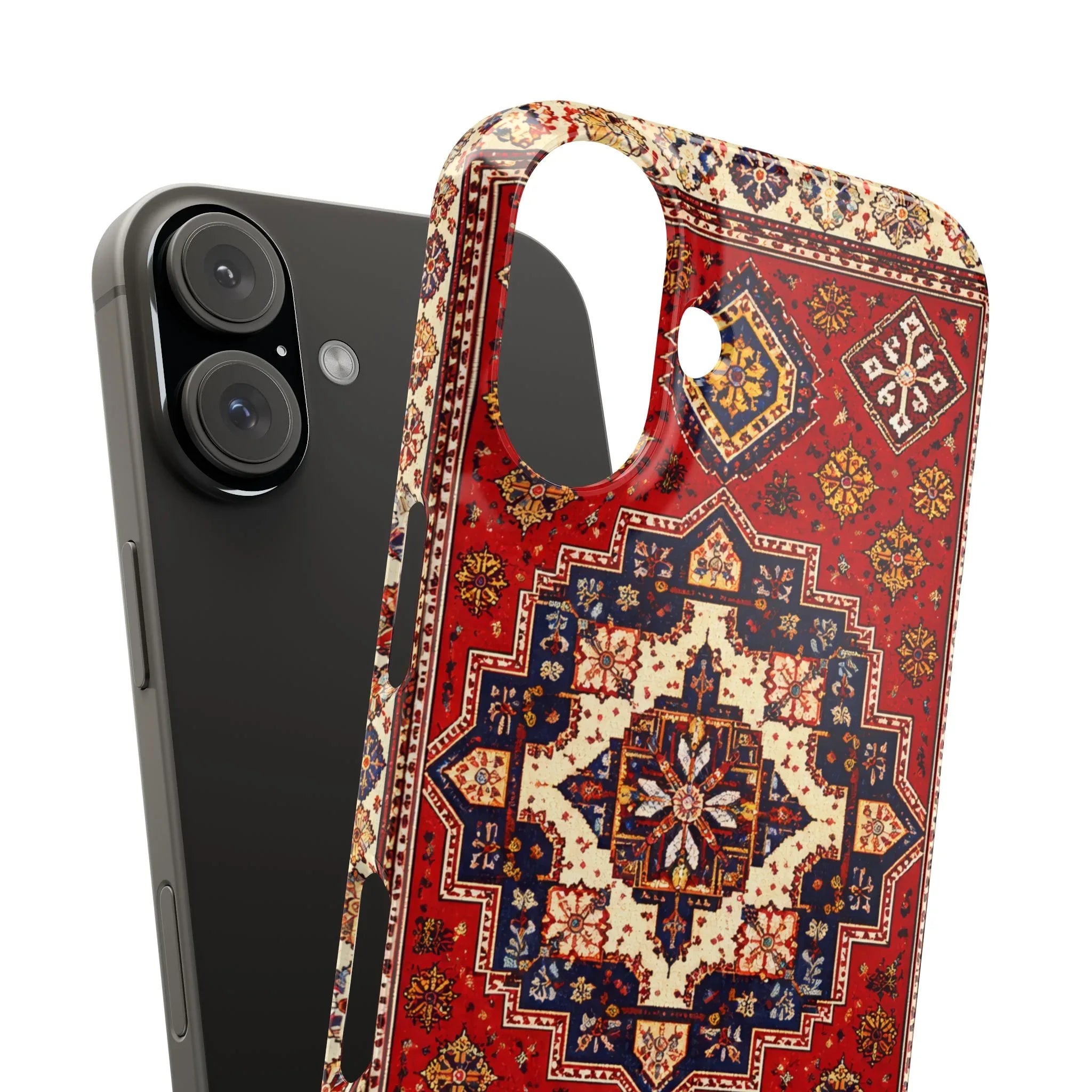 Armenian Carpet Pattern Phone Case for iPhone 11-16 - KARARMDESIGN