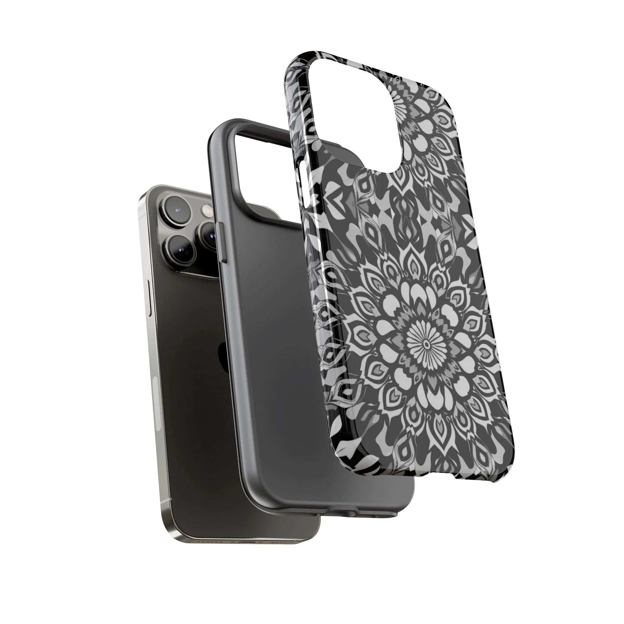 Mandala Phone Case for iPhone and Galaxy - KARARMDESIGN