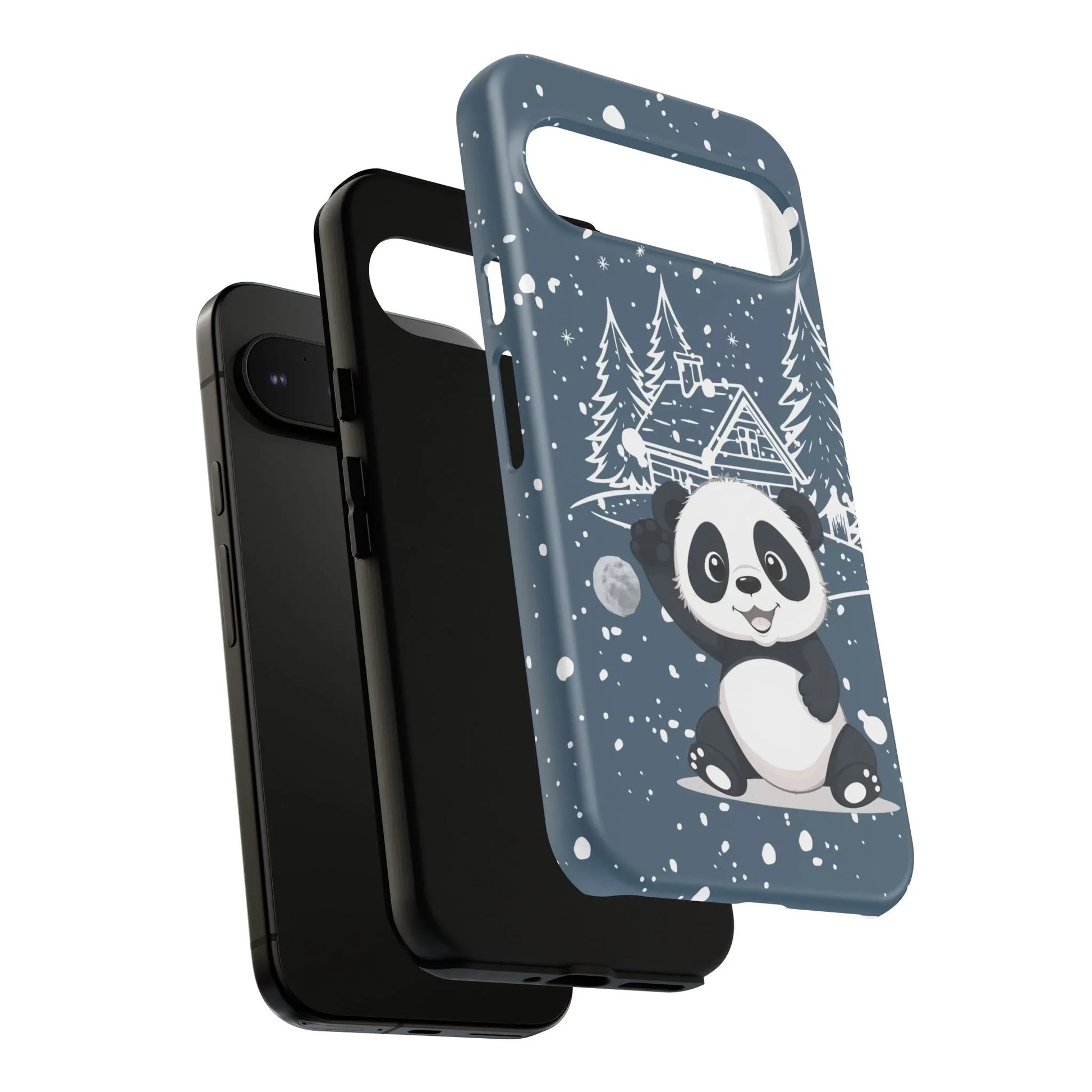 Cute Panda Phone Case for Samsung Galaxy and Google Pixel - KARARMDESIGN